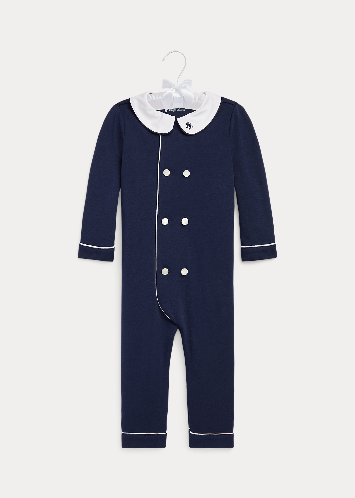 Cotton Double-Breasted Coverall