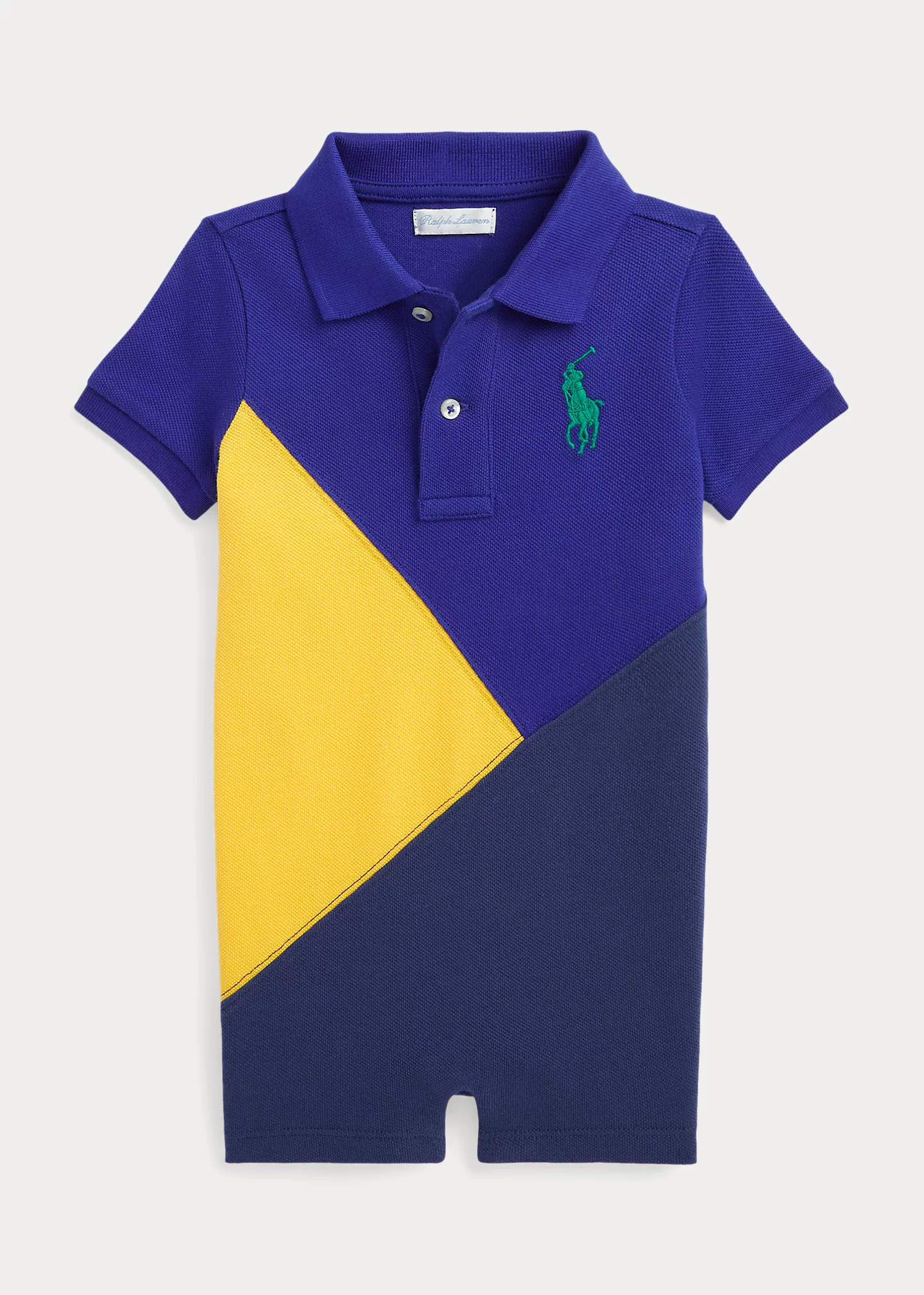 Big Pony Cotton Mesh Polo Shortall