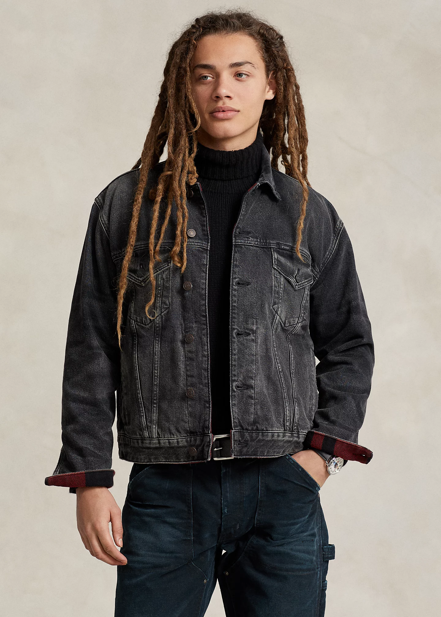 Reversible Denim-Flannel Trucker Jacket