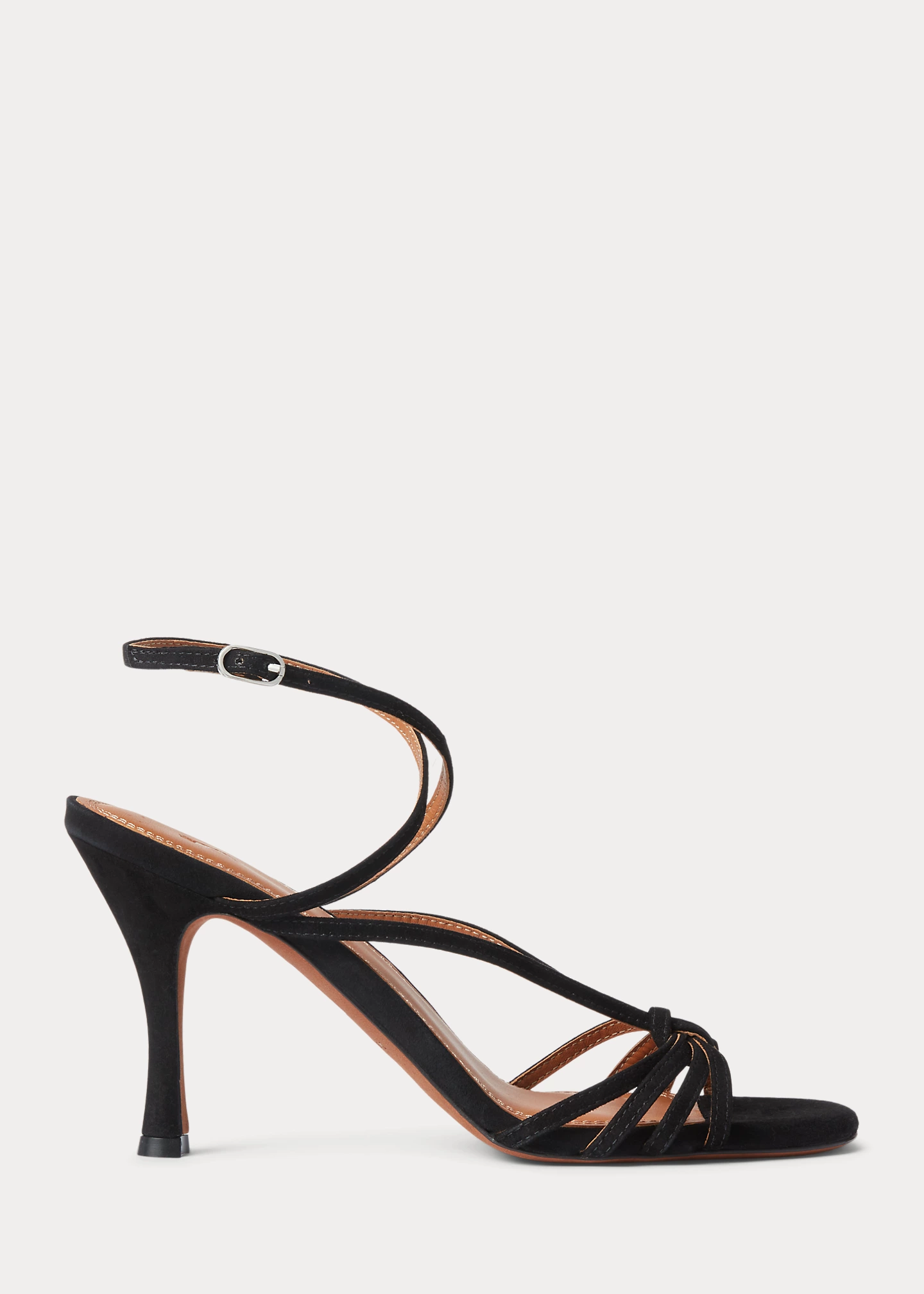 Suede Knotted Sandal