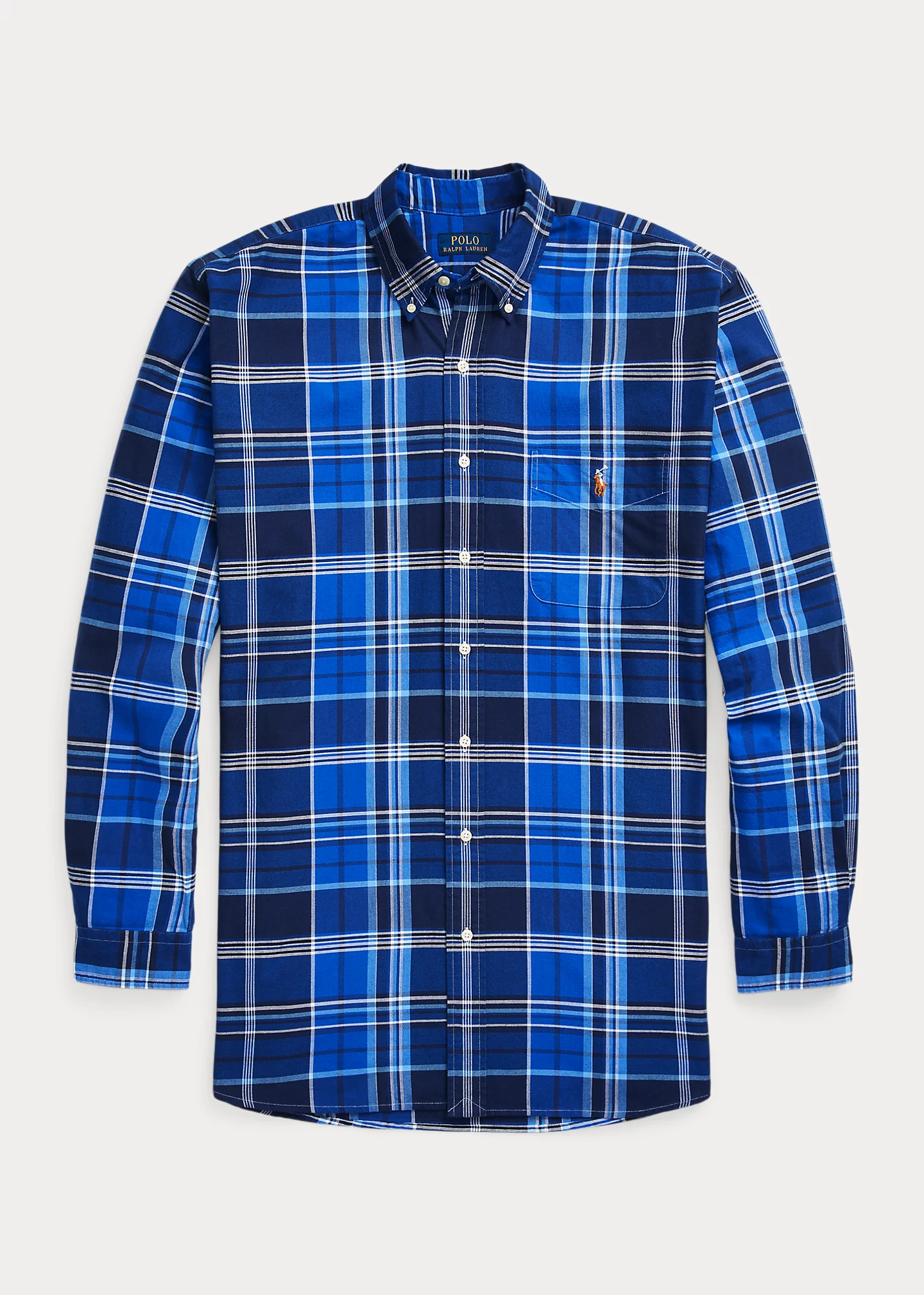 Plaid Oxford Shirt
