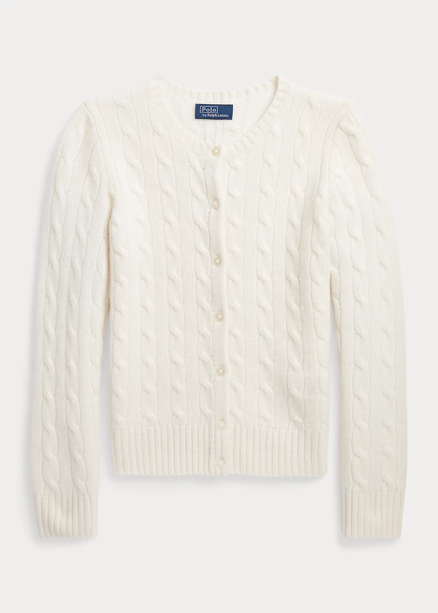 Cable-Knit Cashmere Cardigan