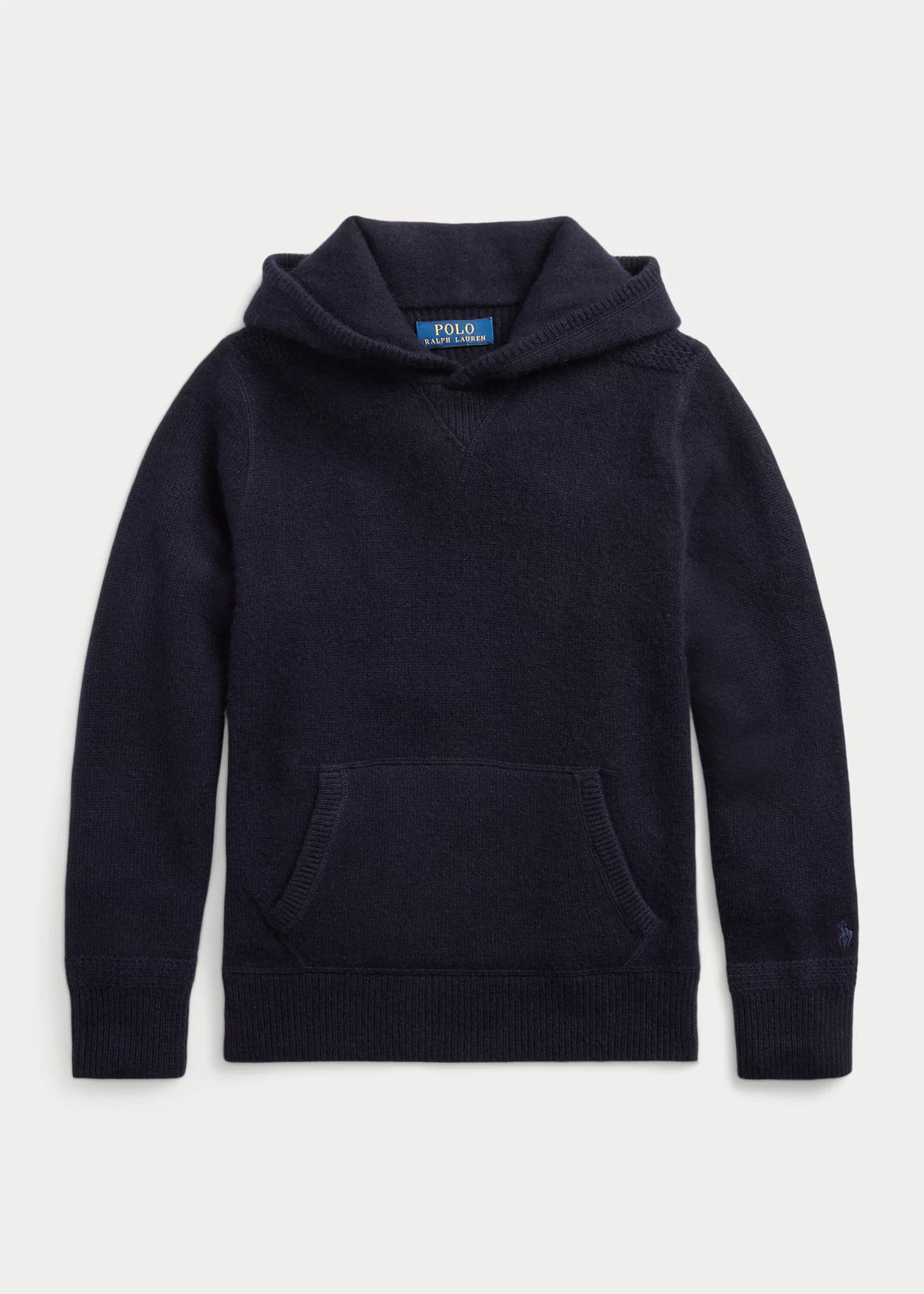 Washable Cashmere Hooded Sweater