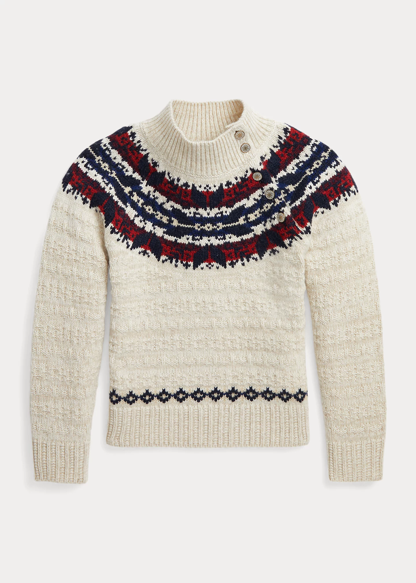 Fair Isle Wool-Blend Sweater