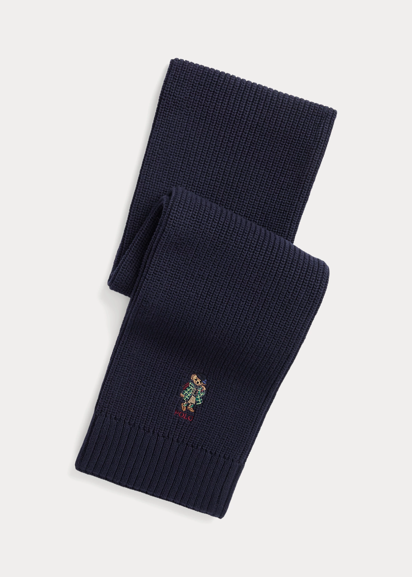 Polo Bear Cotton Scarf