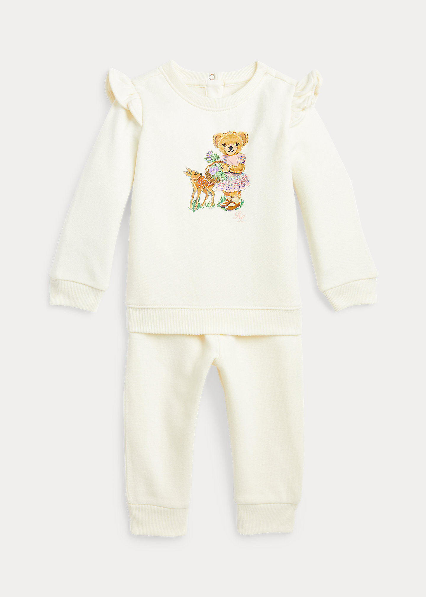 Polo Bear Fleece Sweatshirt & Pant Set