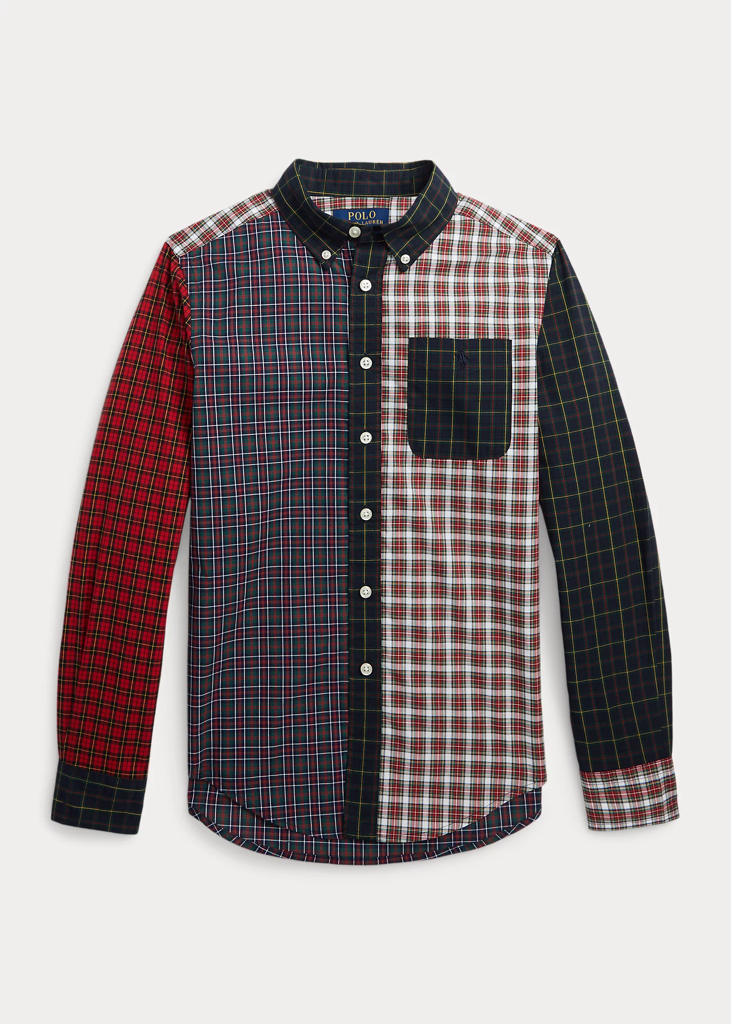 Plaid Cotton Poplin Fun Shirt