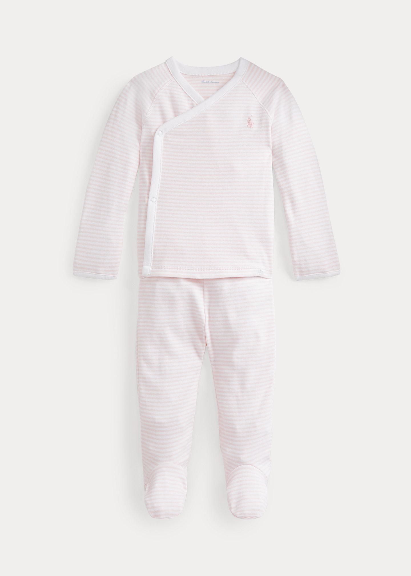 Striped Organic Cotton Top & Pant Set