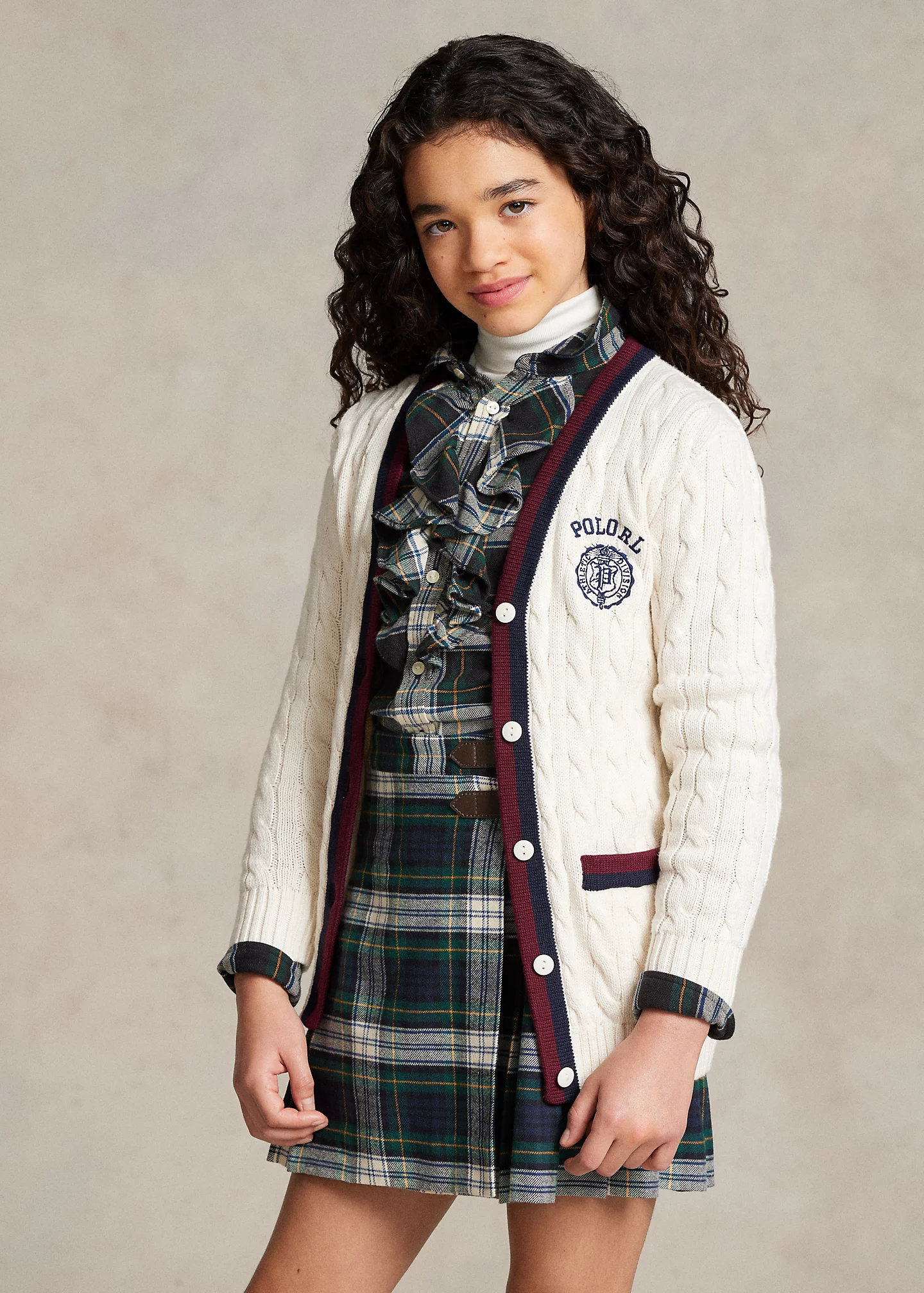 Crest Cotton Cricket Cardigan