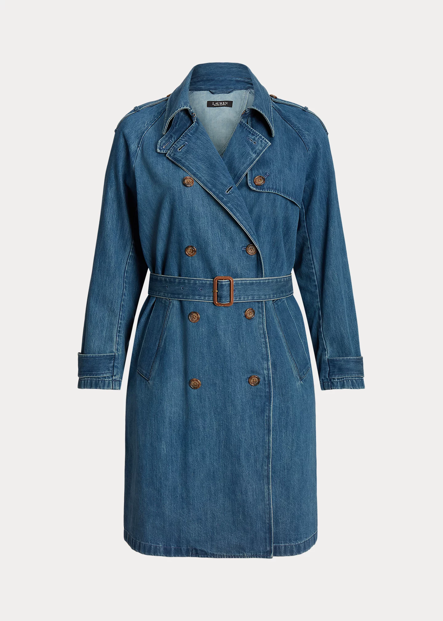 Denim Trench Coat