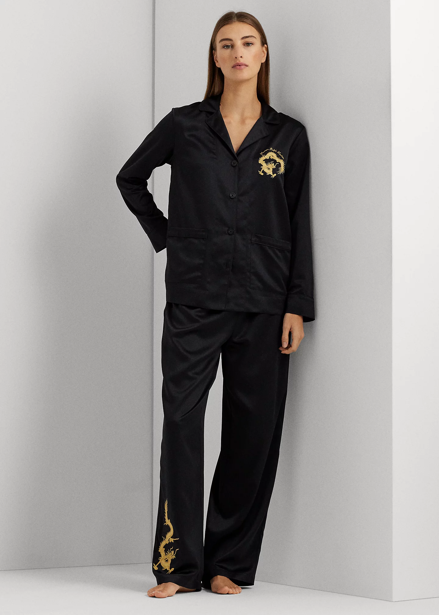 Lunar New Year Satin Sleep Set