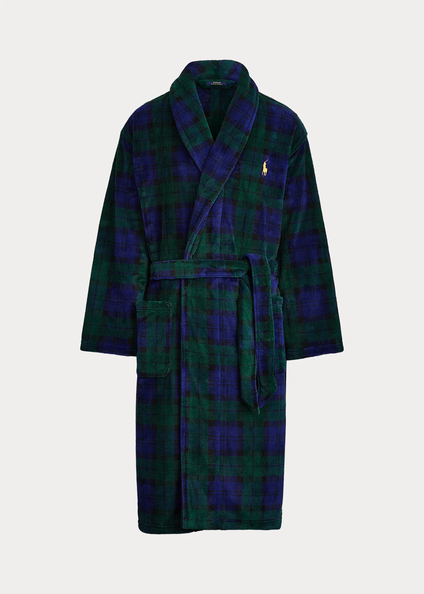 Tartan Plush Microfiber Robe