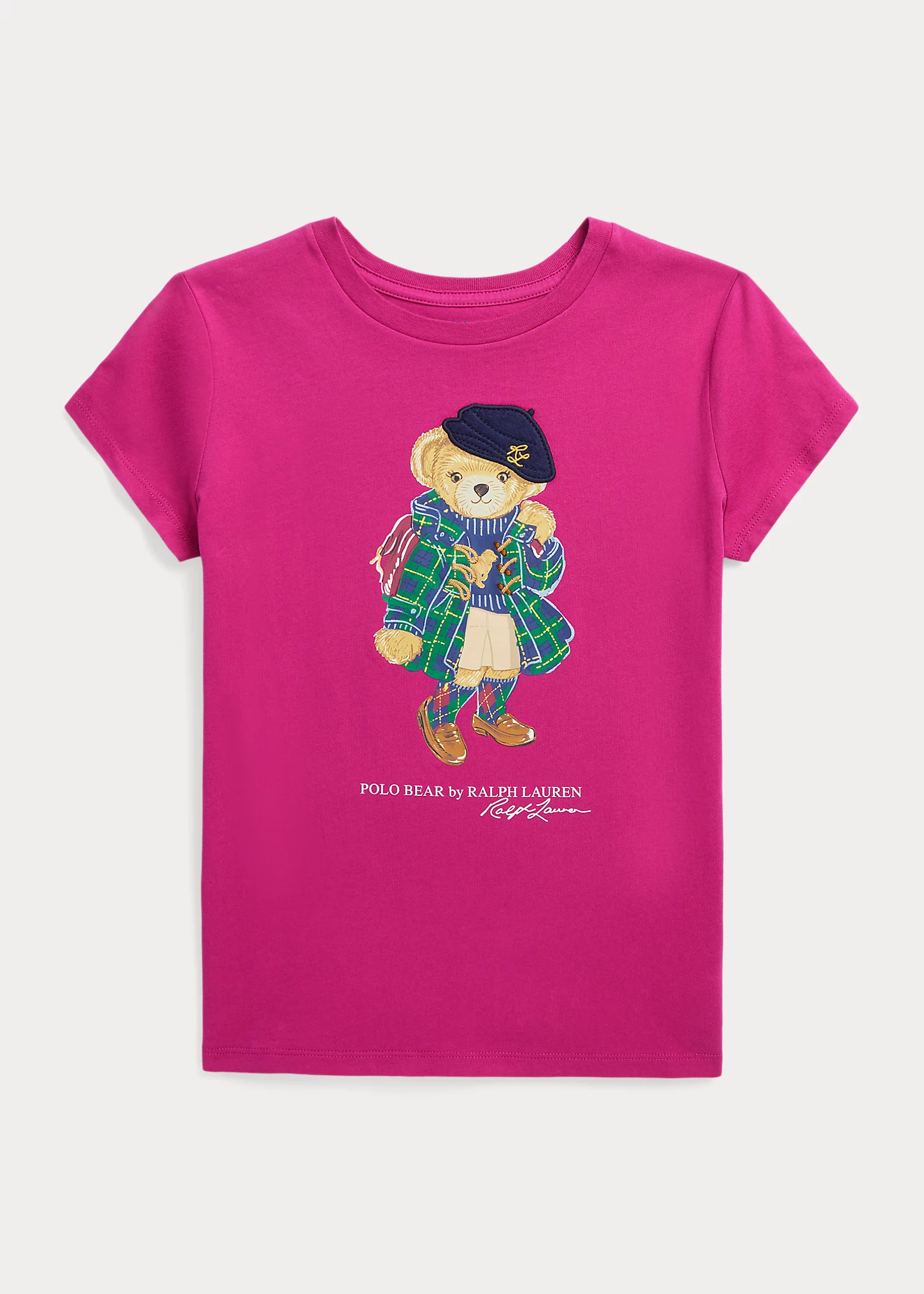 Polo Bear Cotton Jersey Tee