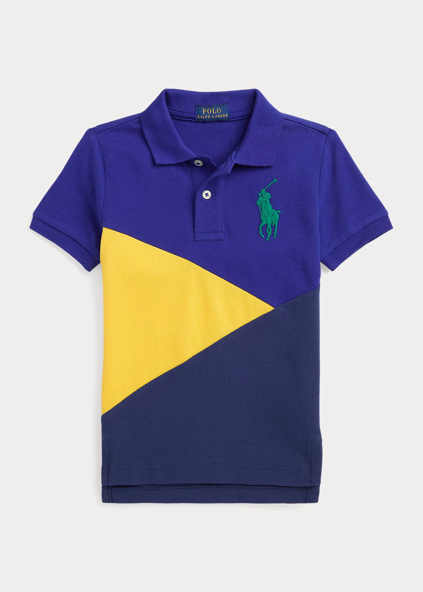 Big Pony Cotton Mesh Polo Shirt