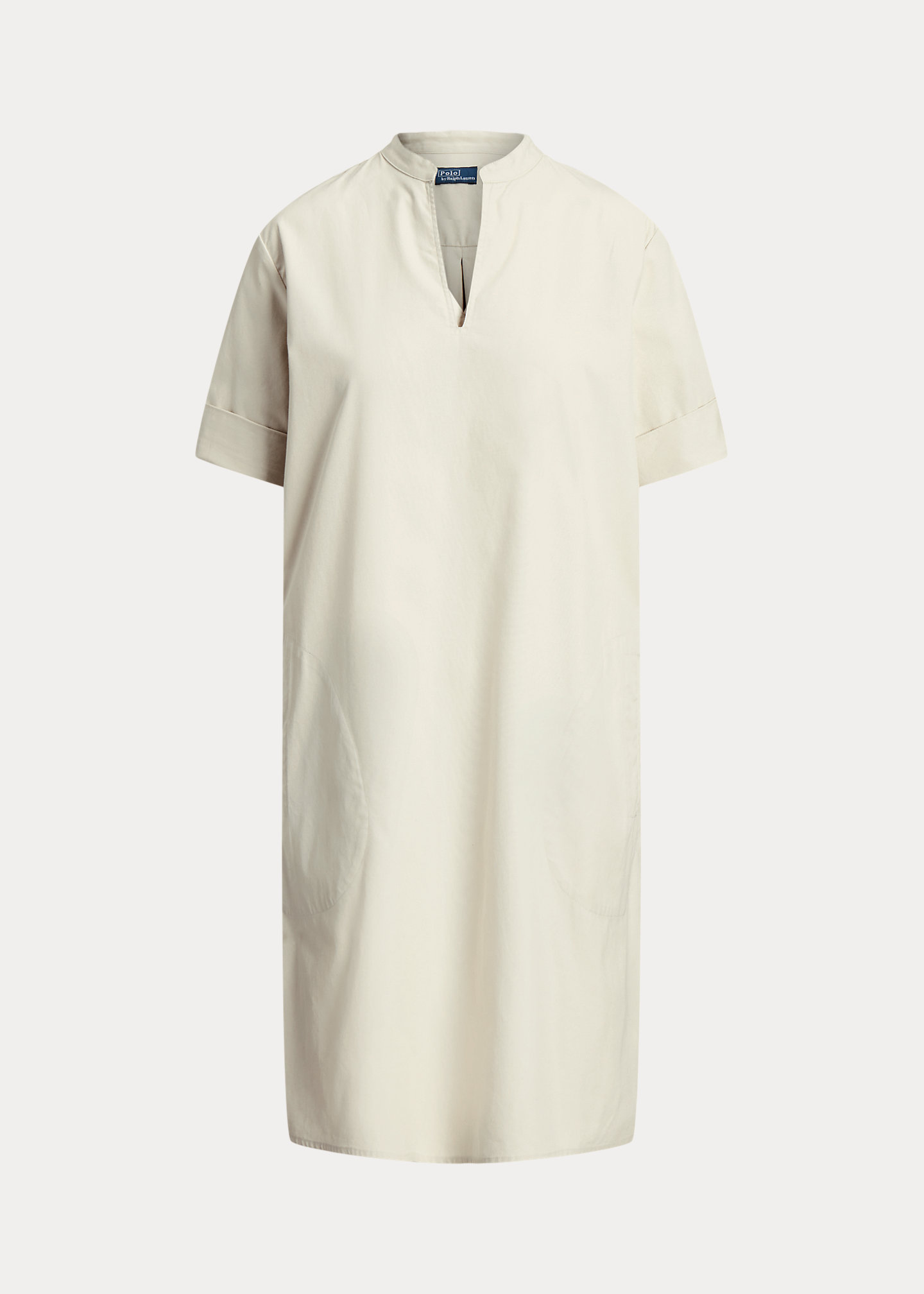 Cotton Twill Shift Dress