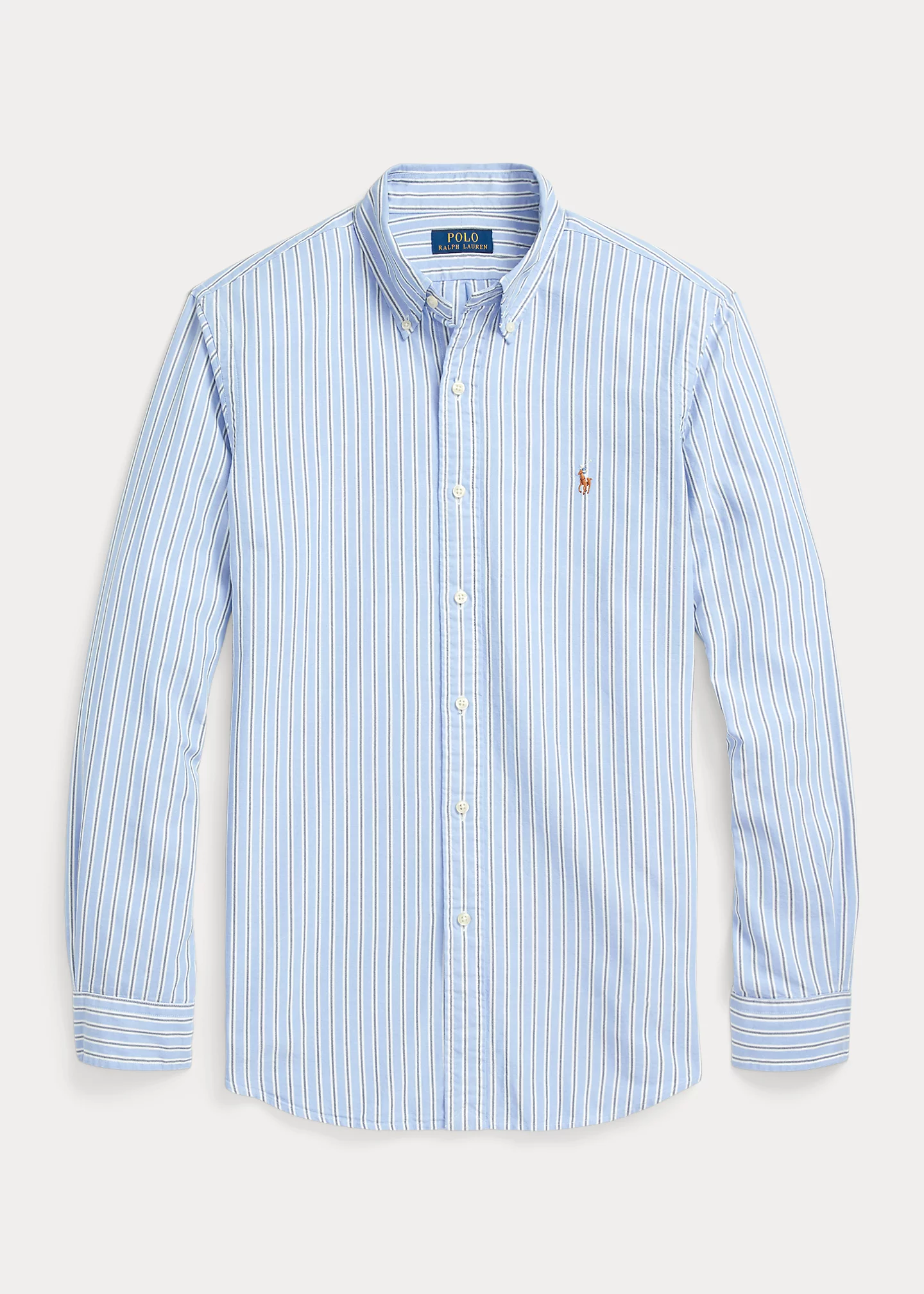 Classic Fit Striped Oxford Shirt