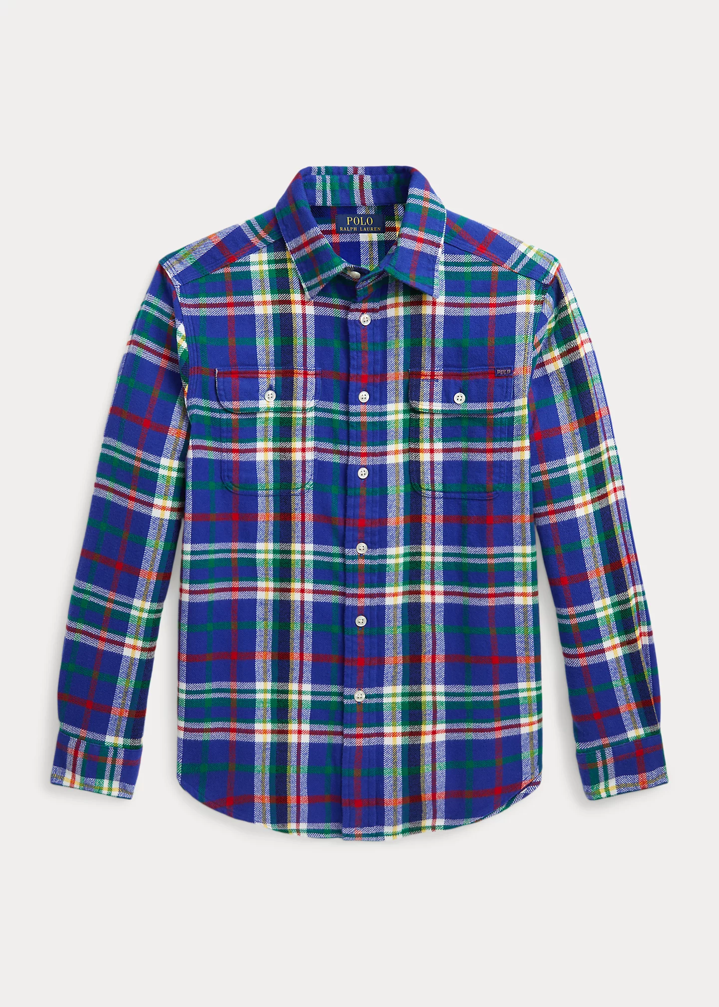 Plaid Cotton Flannel Workshirt