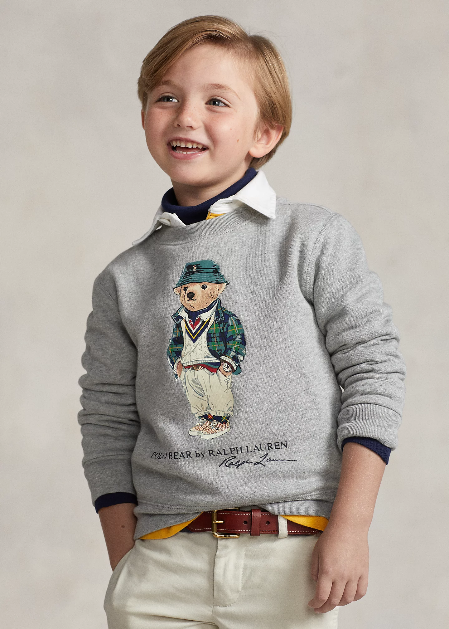Polo Bear Fleece Sweatshirt