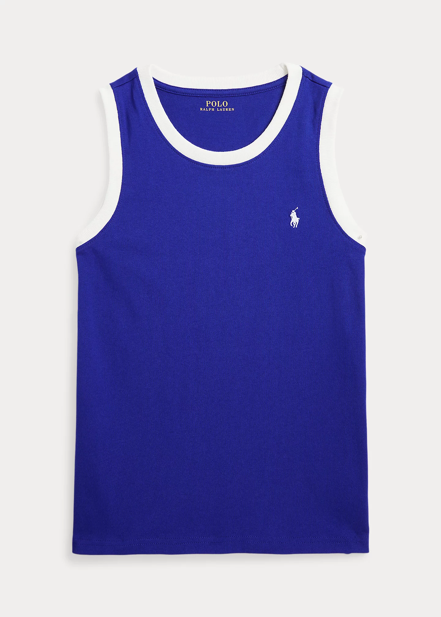 Logo Cotton Jersey Tank
