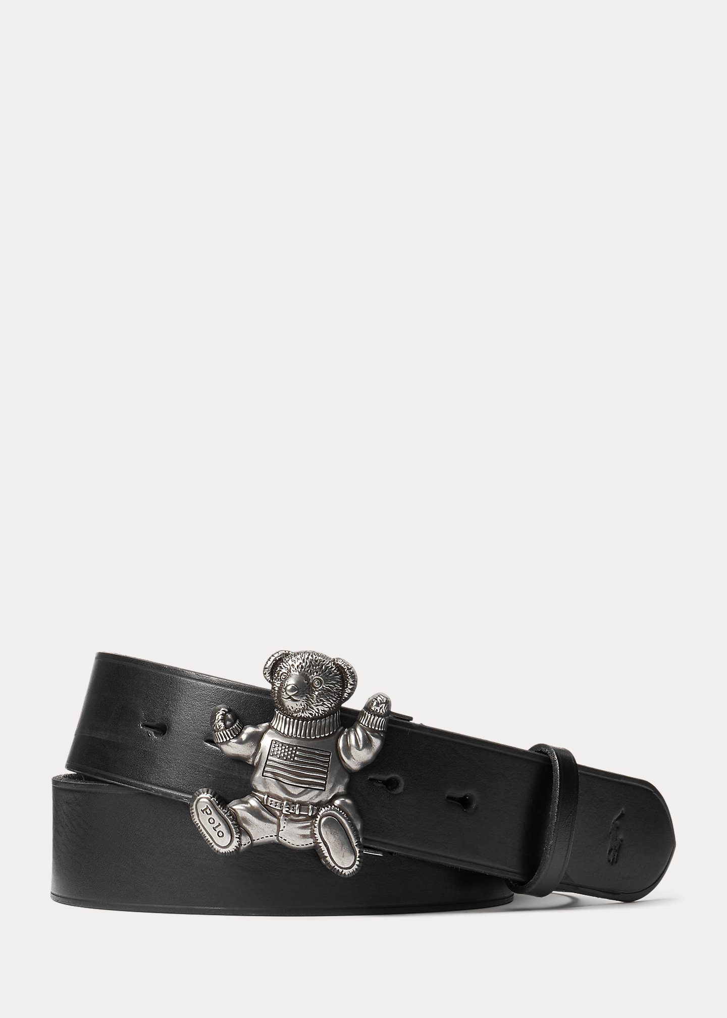 Polo Bear Leather Belt