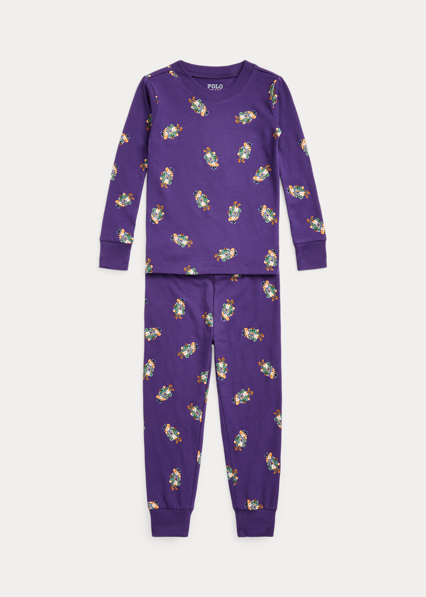 Polo Bear Stretch Jersey Sleep Set