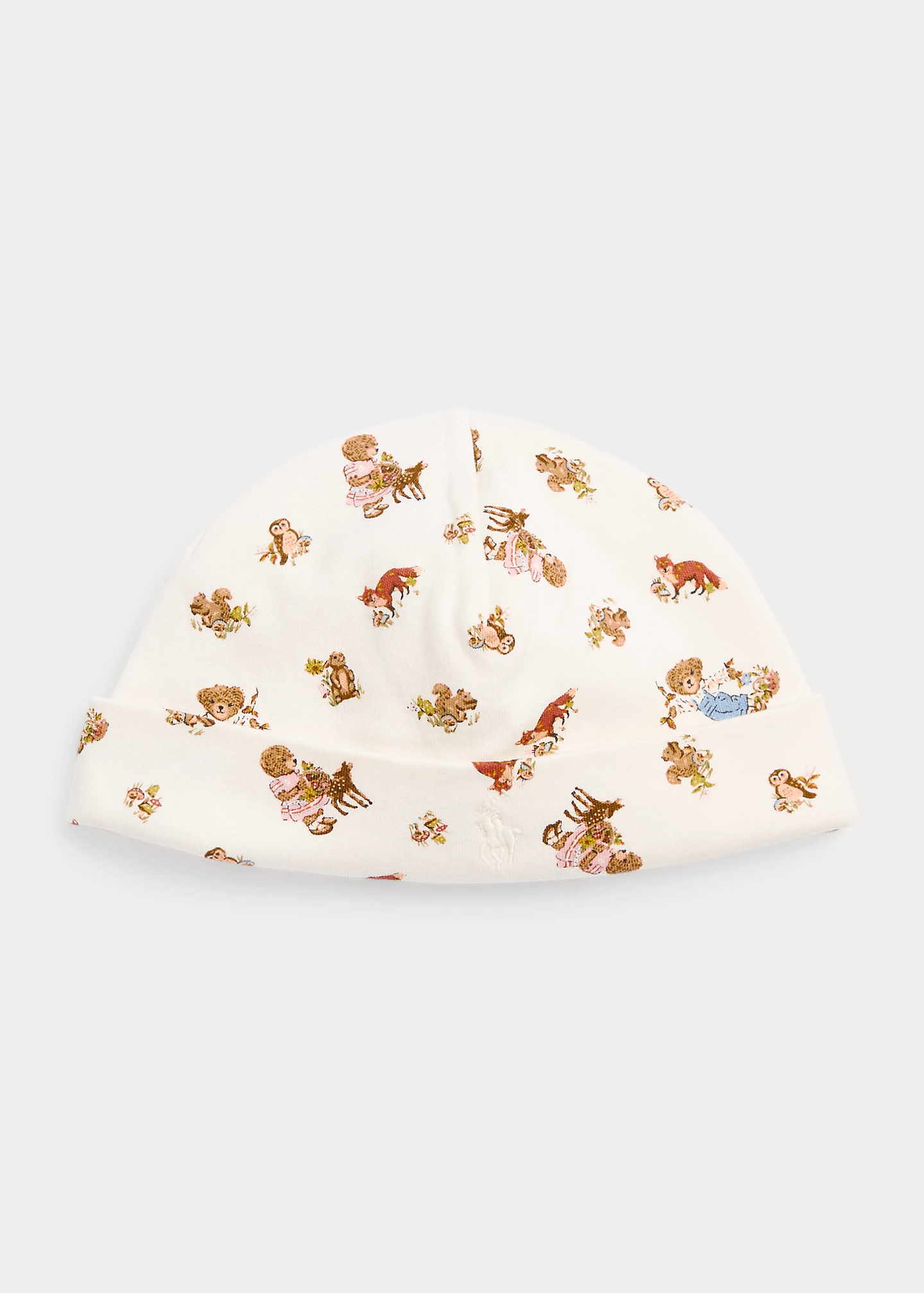 Polo Bear Cotton Interlock Beanie