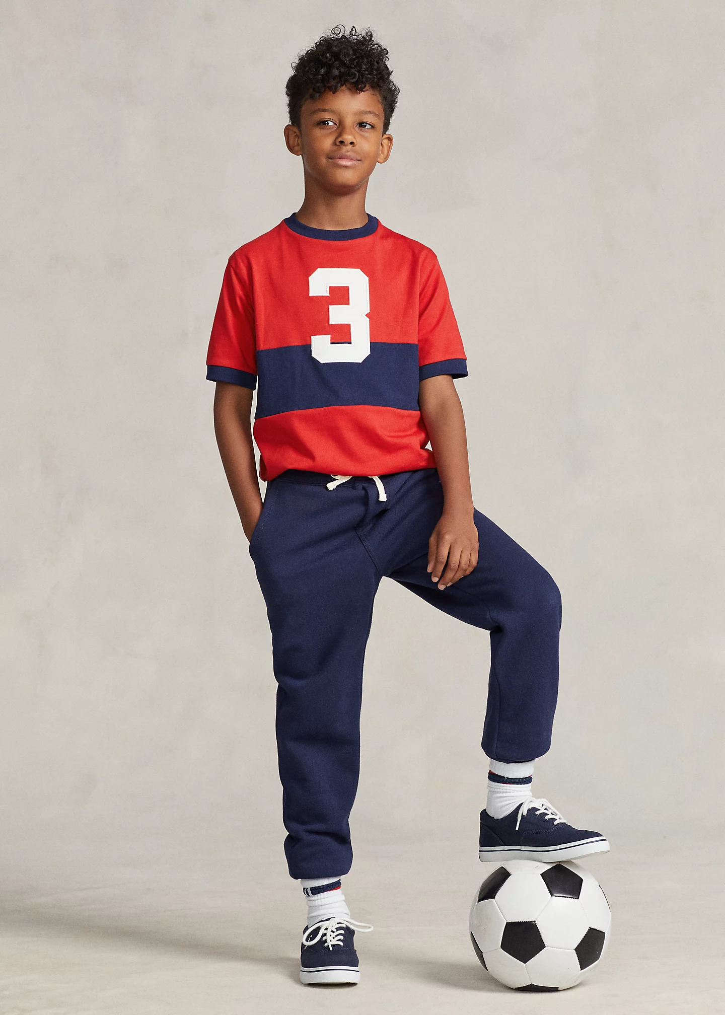 Striped Cotton Jersey Tee