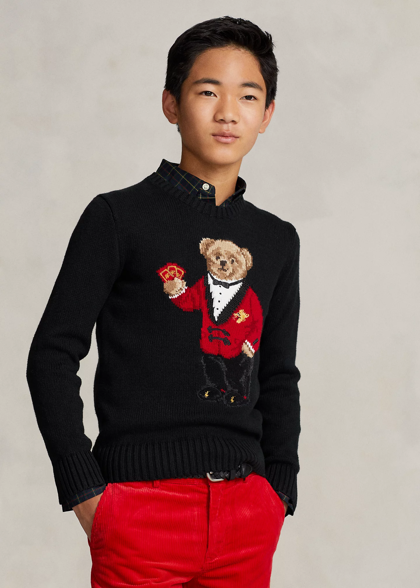 Lunar New Year Polo Bear Sweater