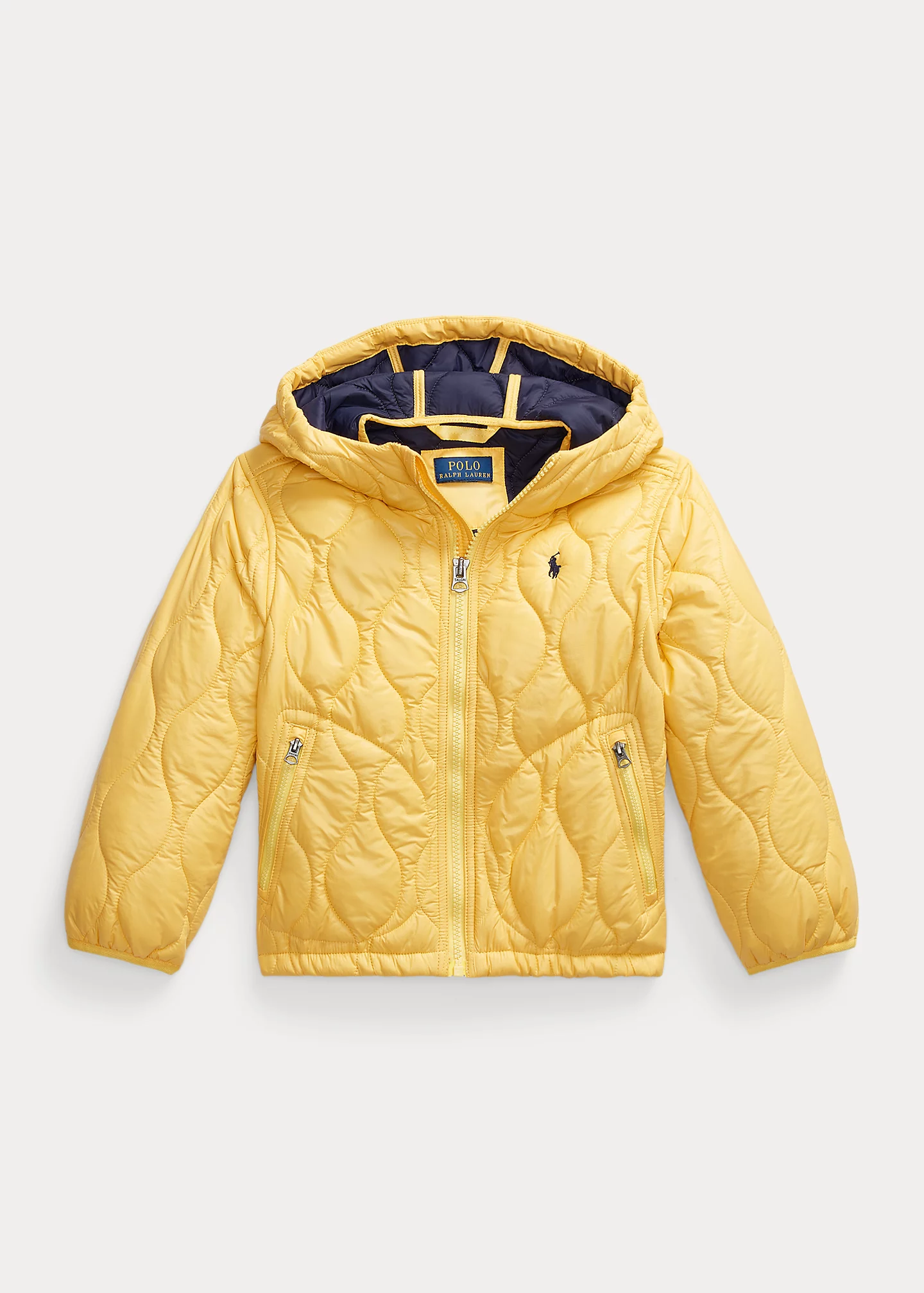 Water-Repellent Hooded Ripstop Jacket