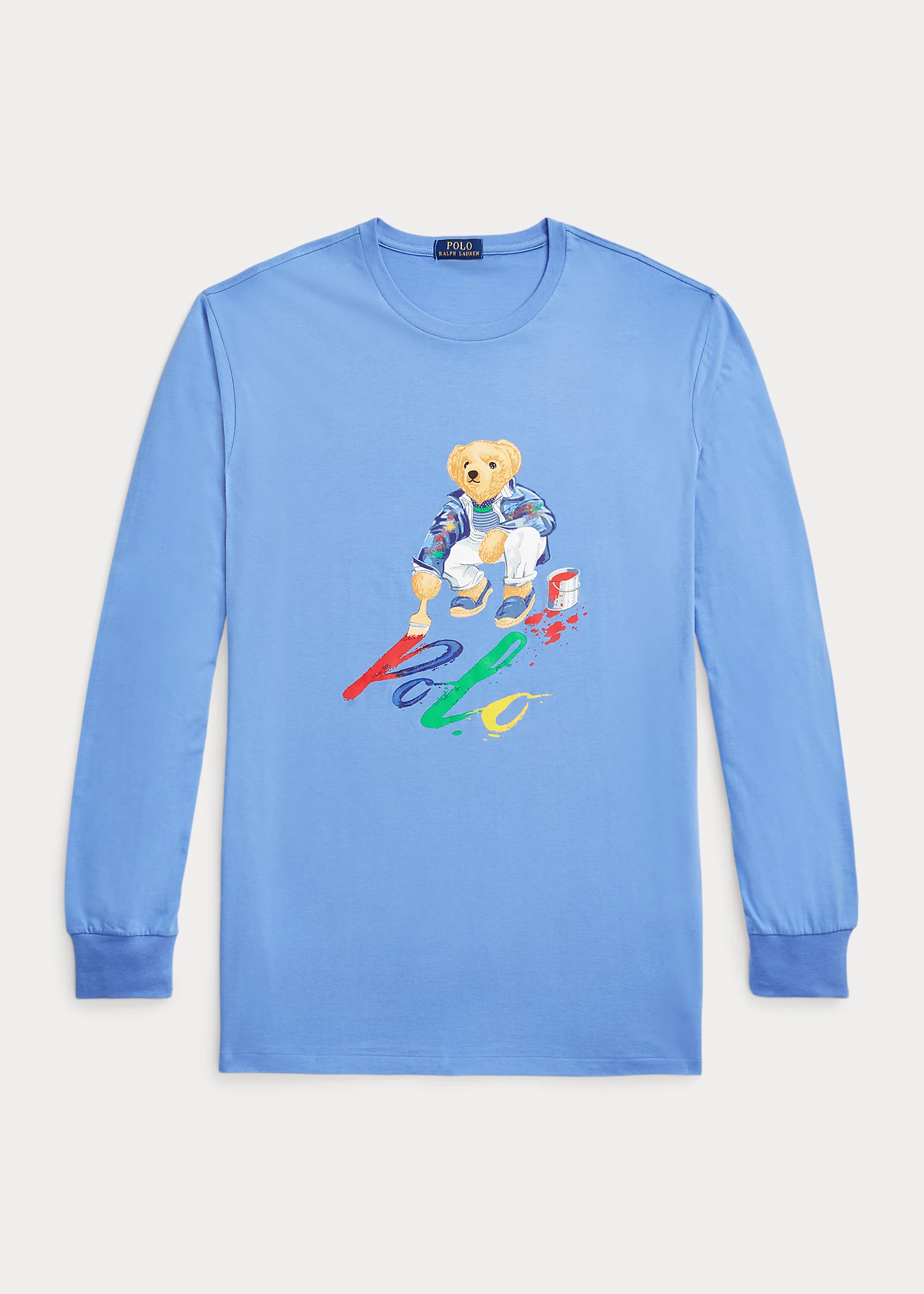 Polo Bear Jersey Long-Sleeve T-Shirt