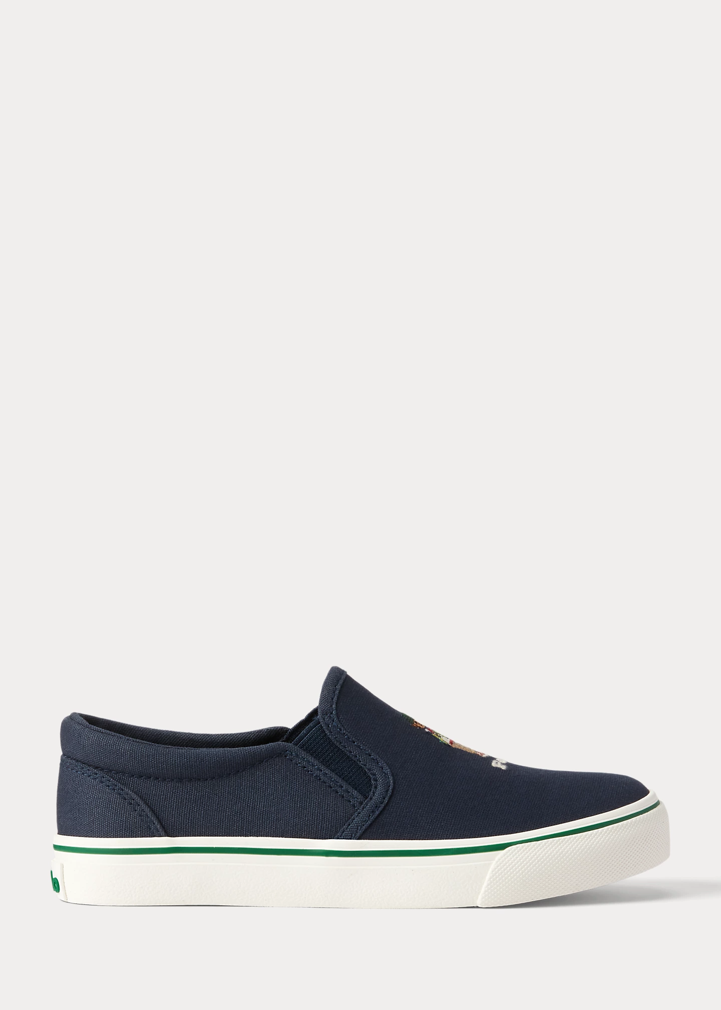 Keaton Polo Bear Canvas Slip-On Sneaker