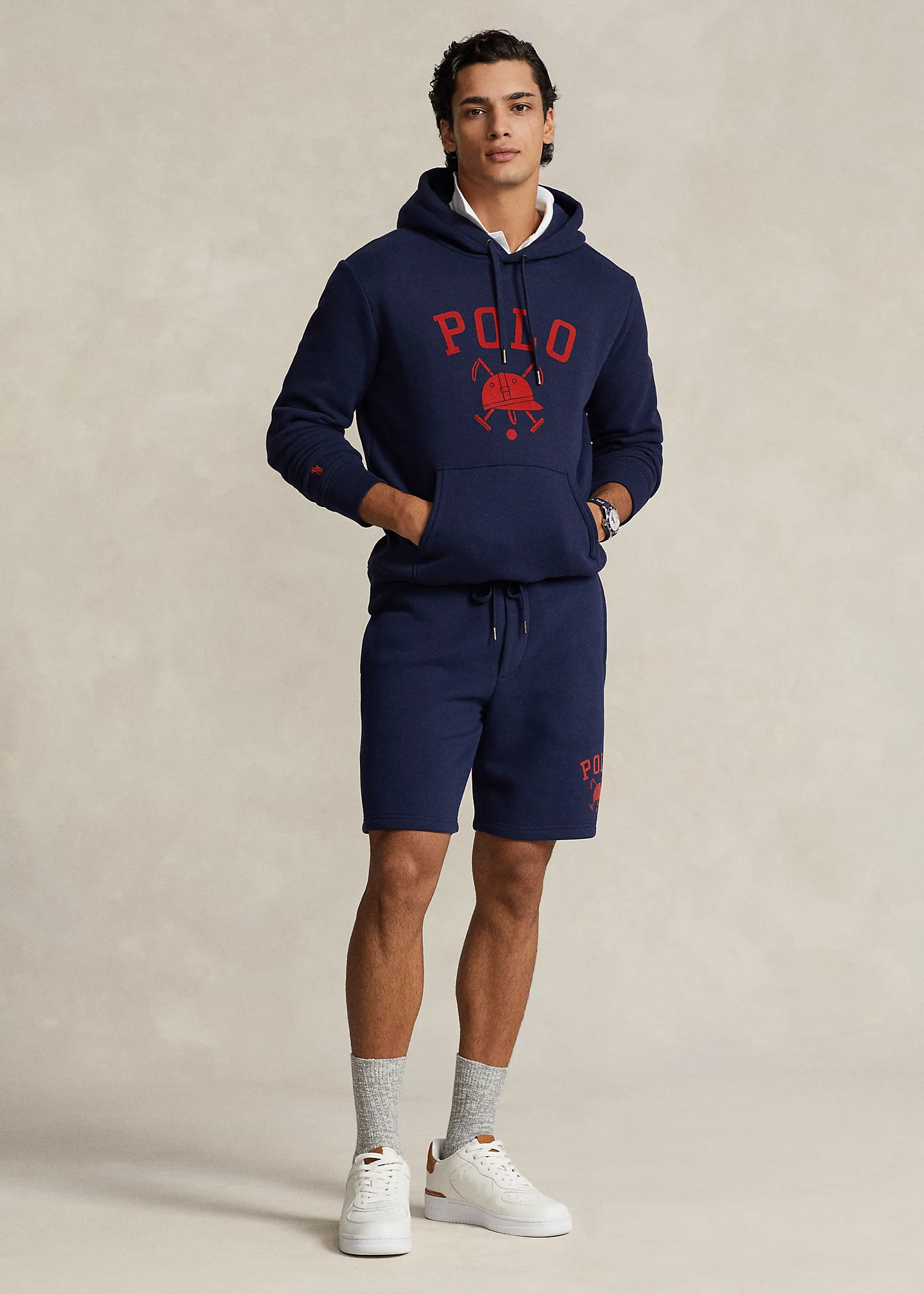 8.5-Inch Logo Fleece Short