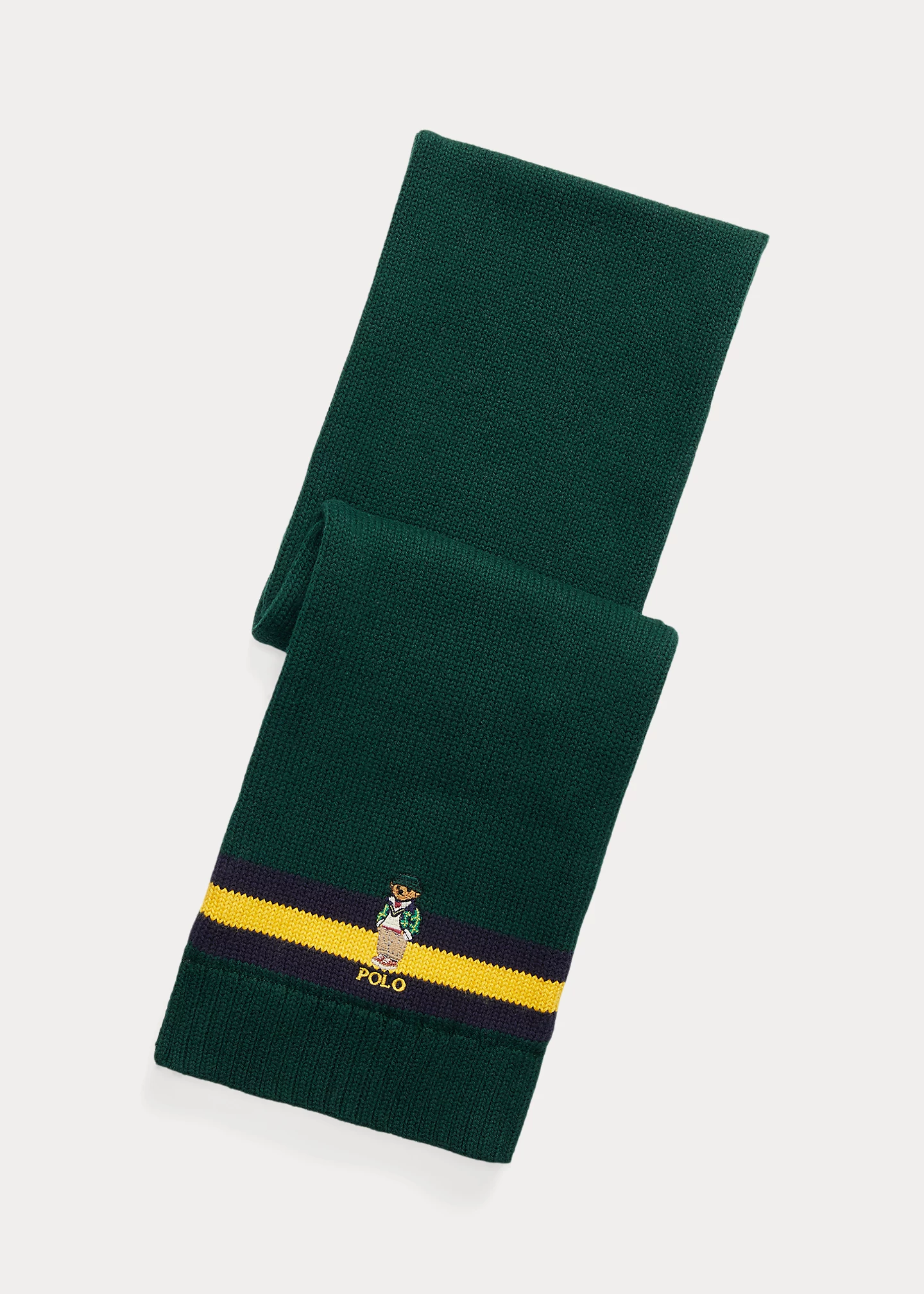 Polo Bear Cotton Scarf