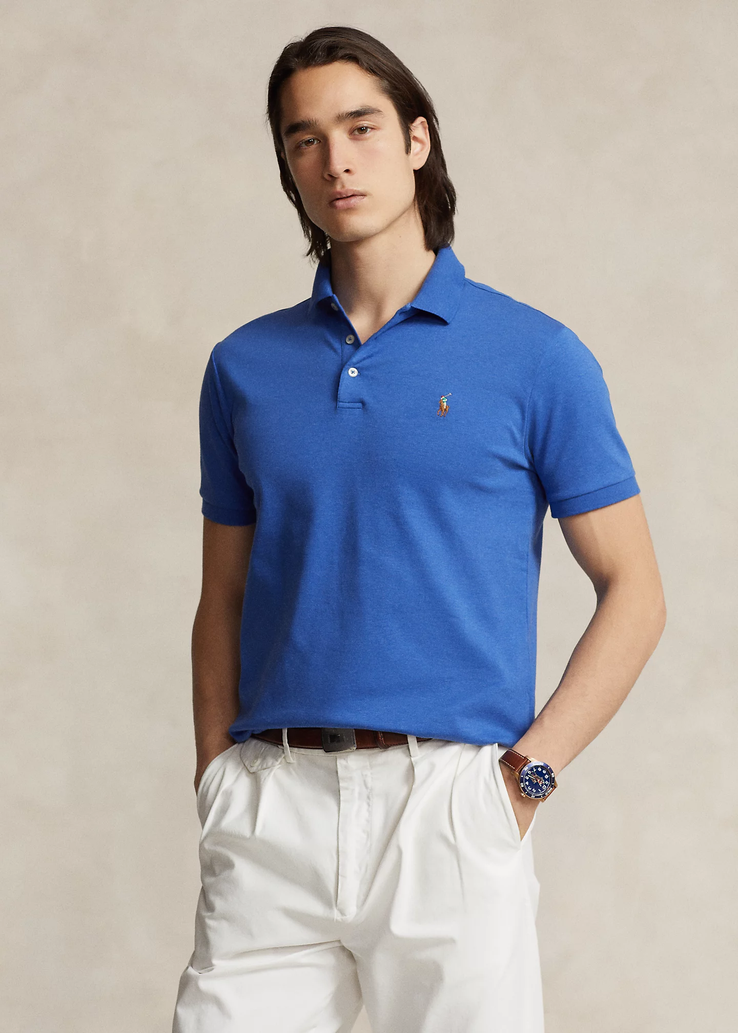 Custom Slim Fit Soft Cotton Polo Shirt