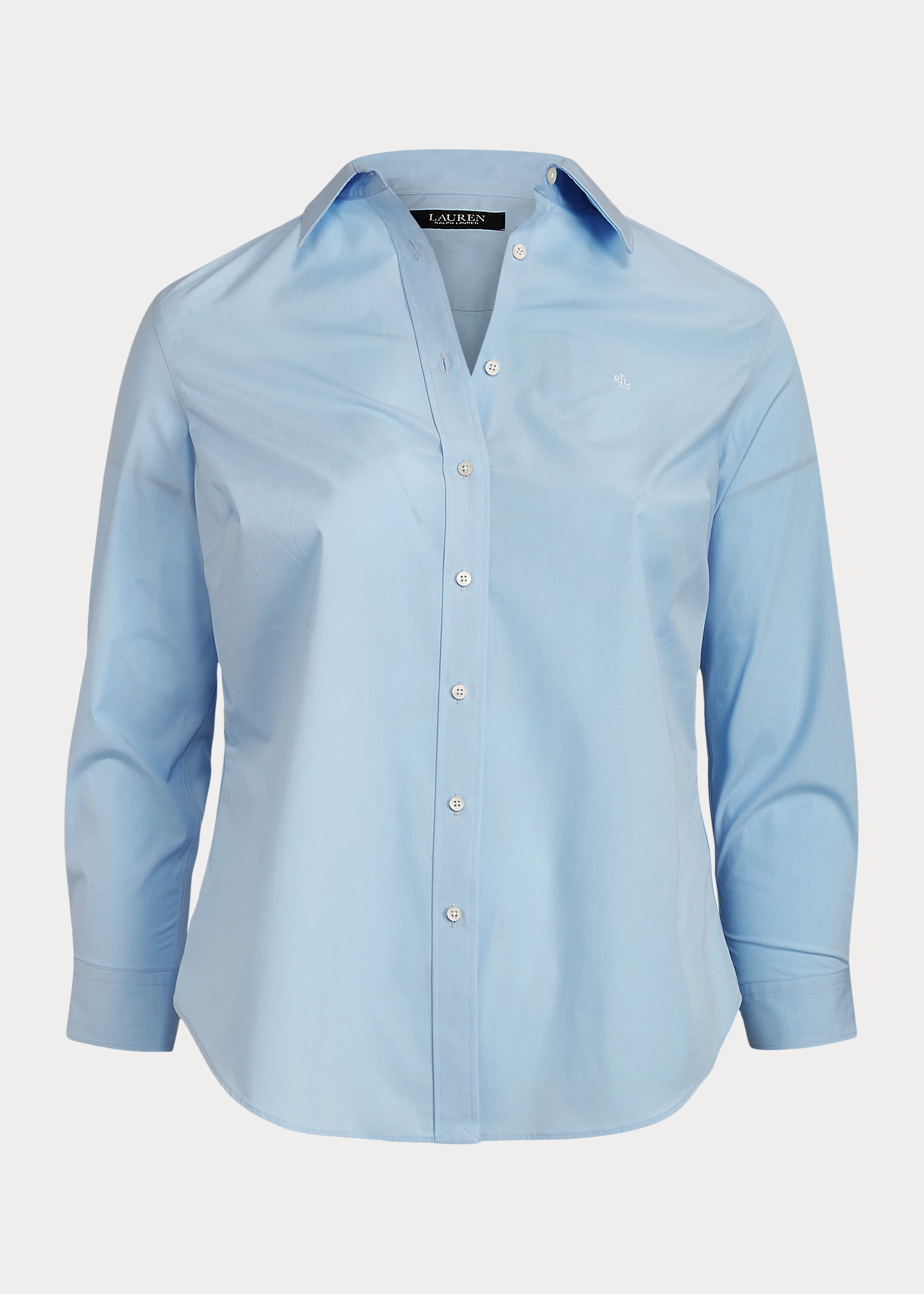 No-Iron Stretch Cotton Shirt