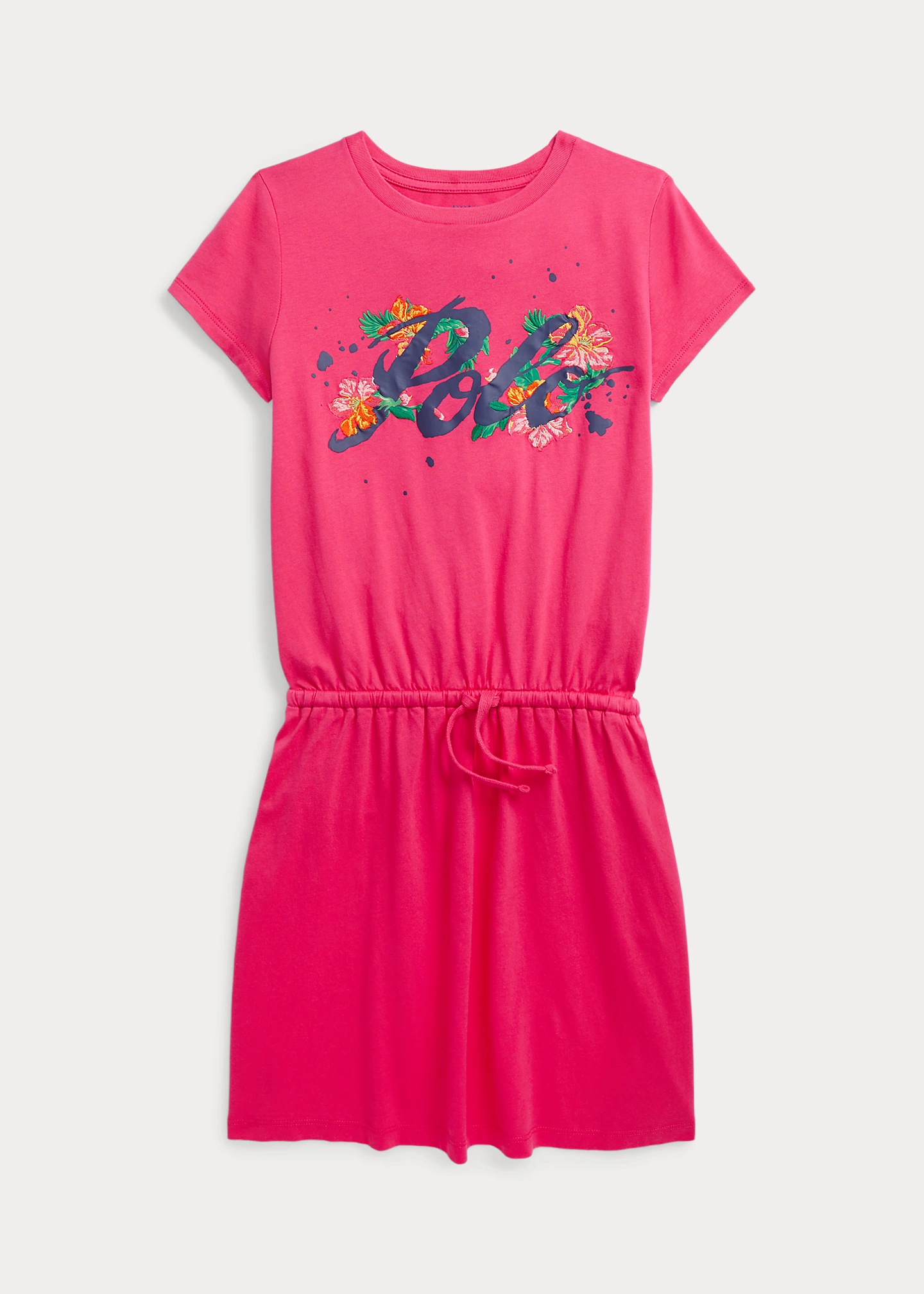 Logo Cotton Jersey Tee Dress
