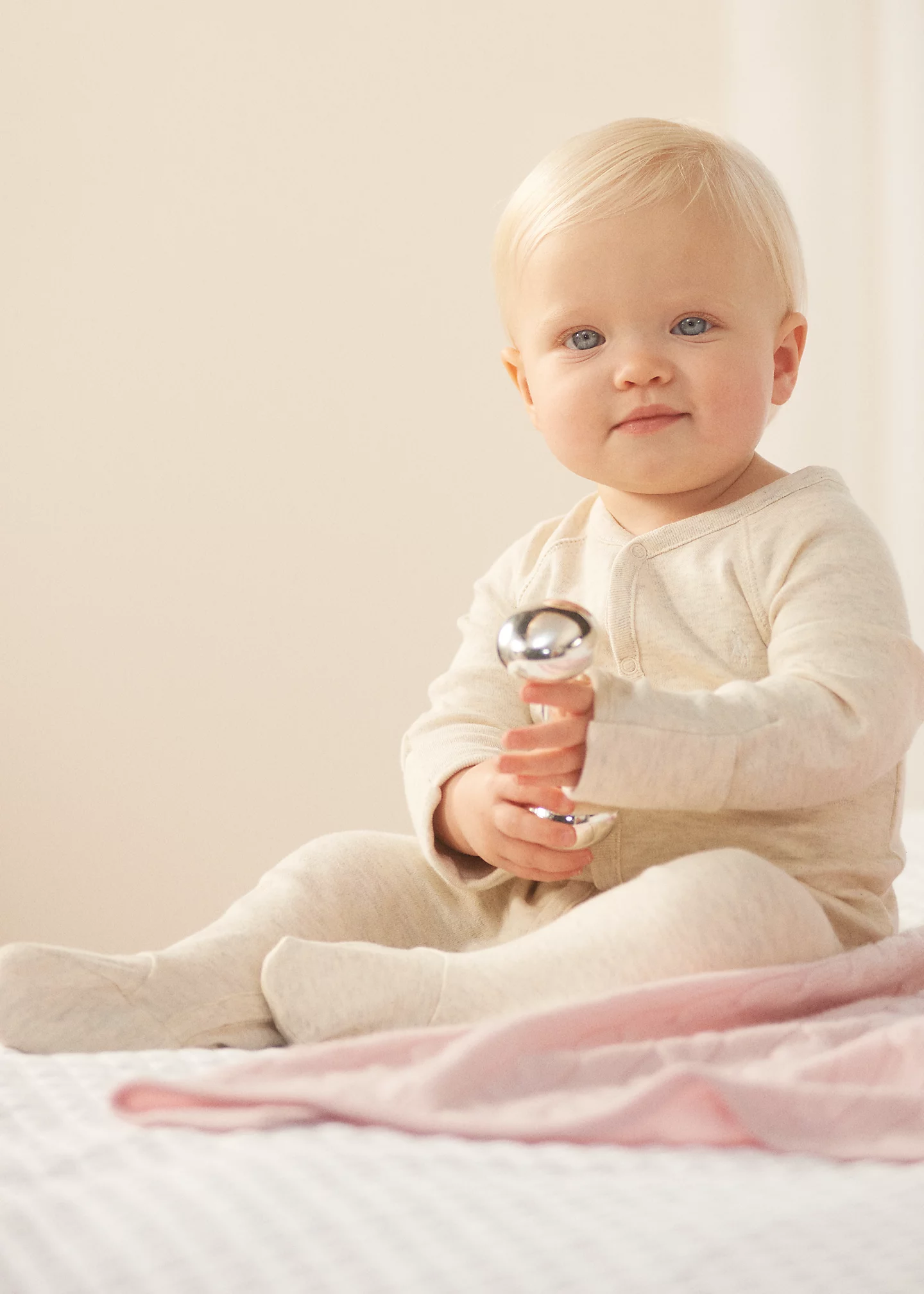 Cotton Interlock Footed Coverall