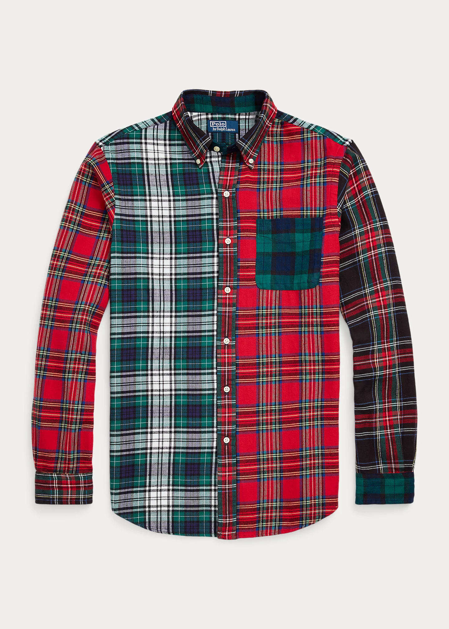 Classic Fit Plaid Twill Fun Shirt