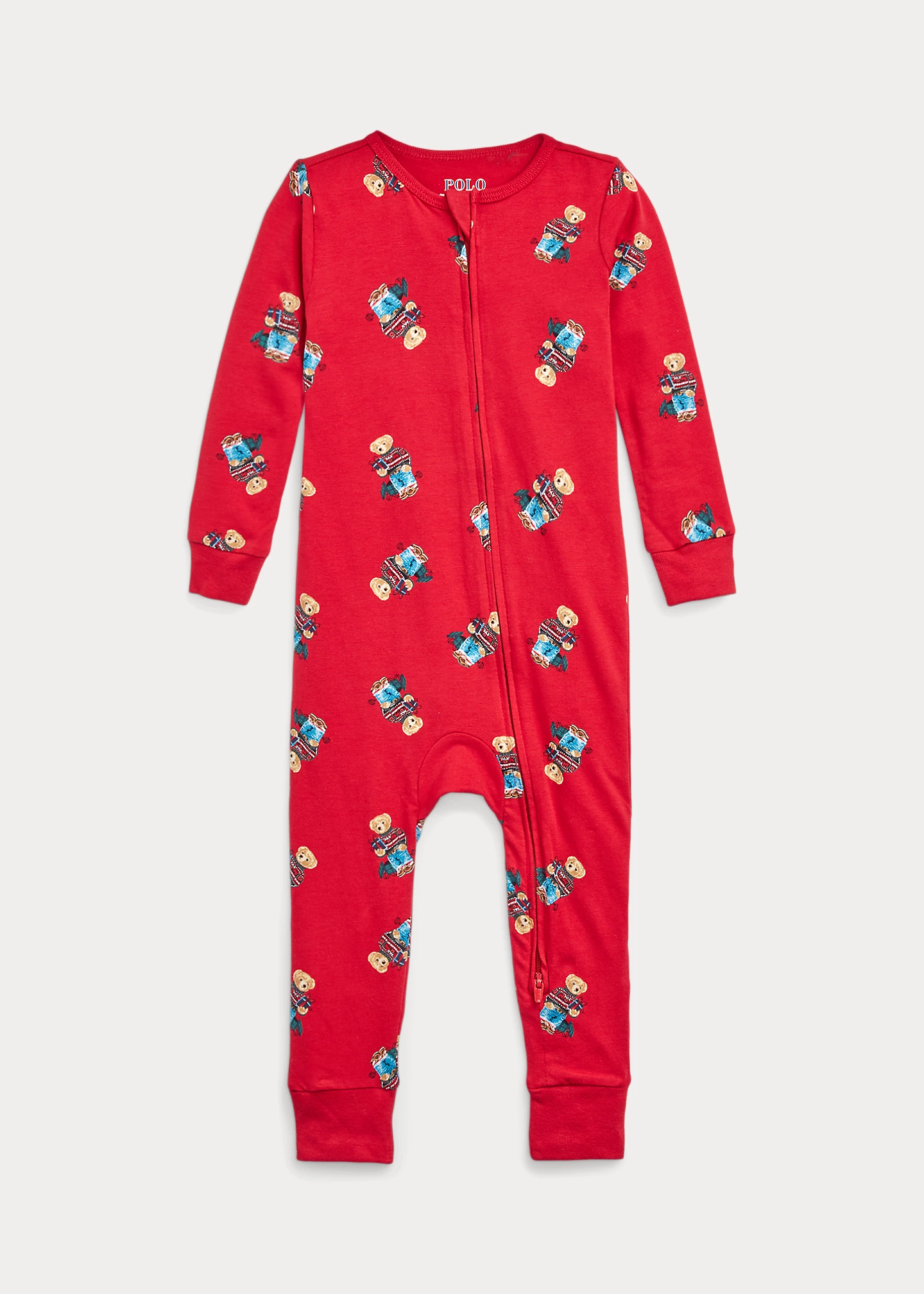 Polo Bear Stretch Jersey Pajama