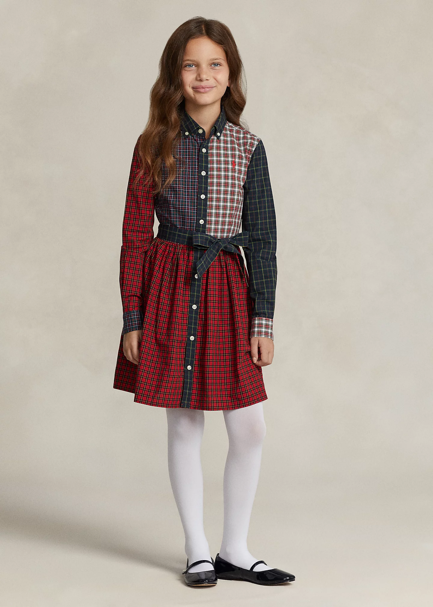 Plaid Cotton Fun Shirtdress