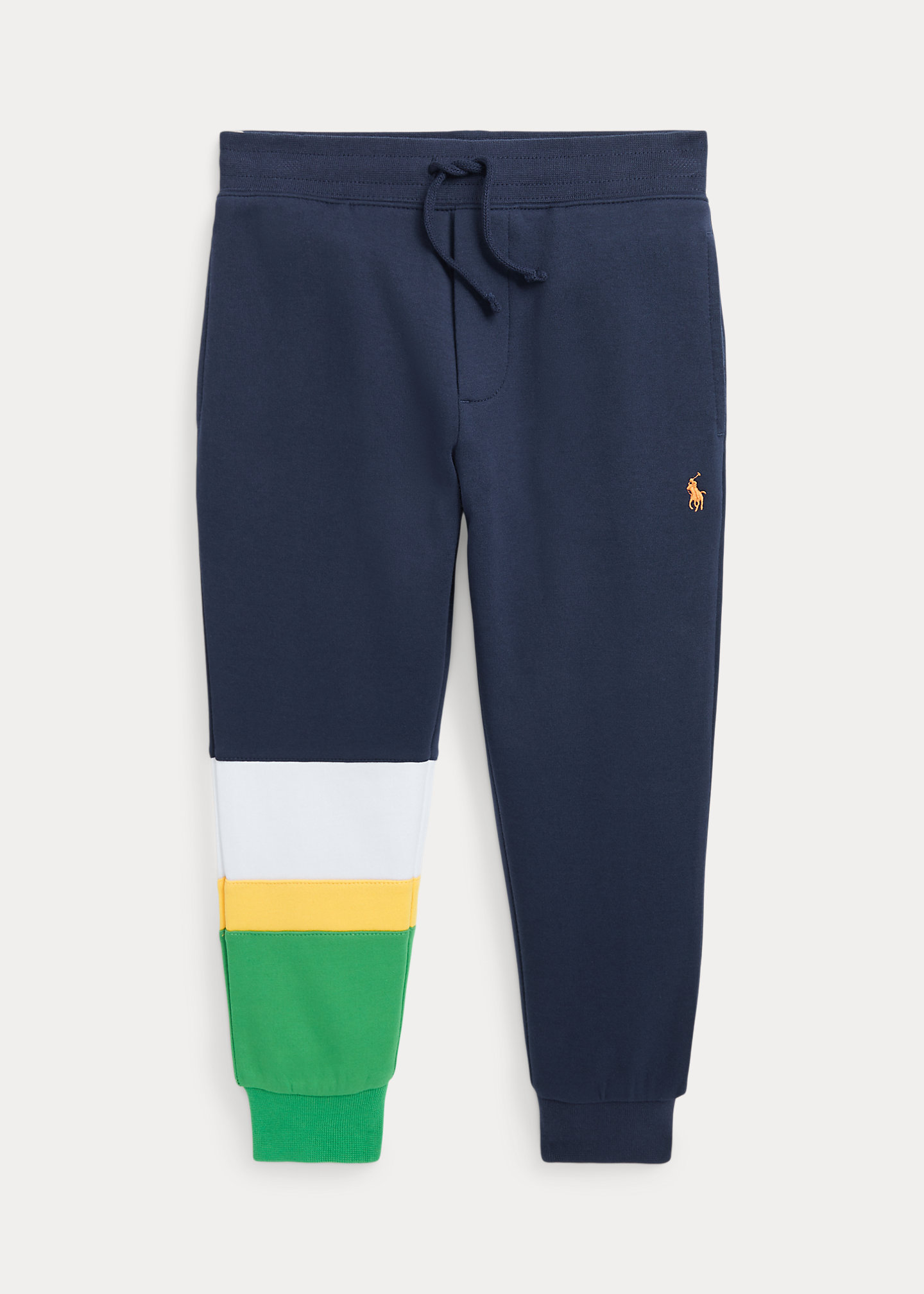 Color-Blocked Double-Knit Jogger Pant