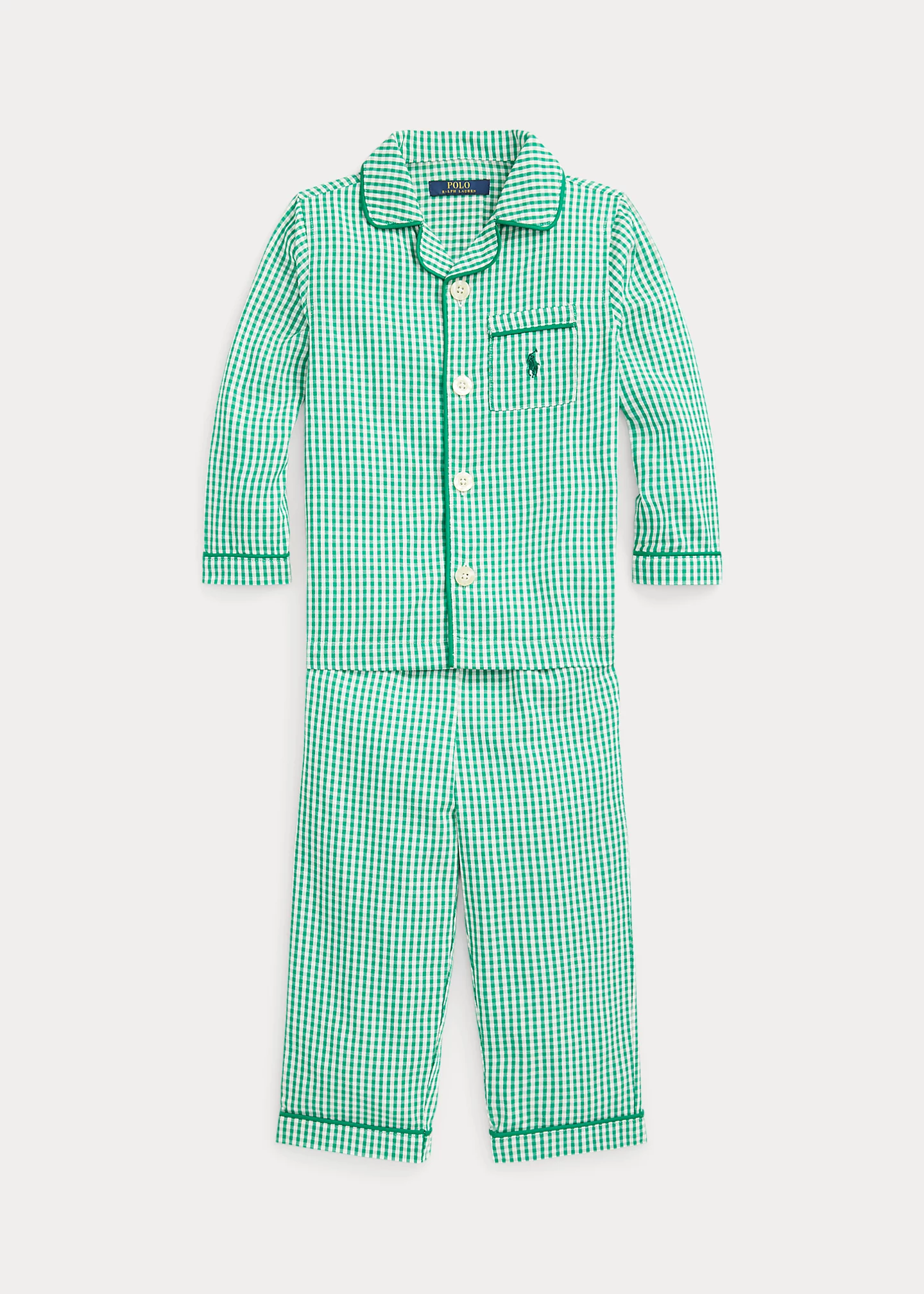 Gingham Woven Sleep Set