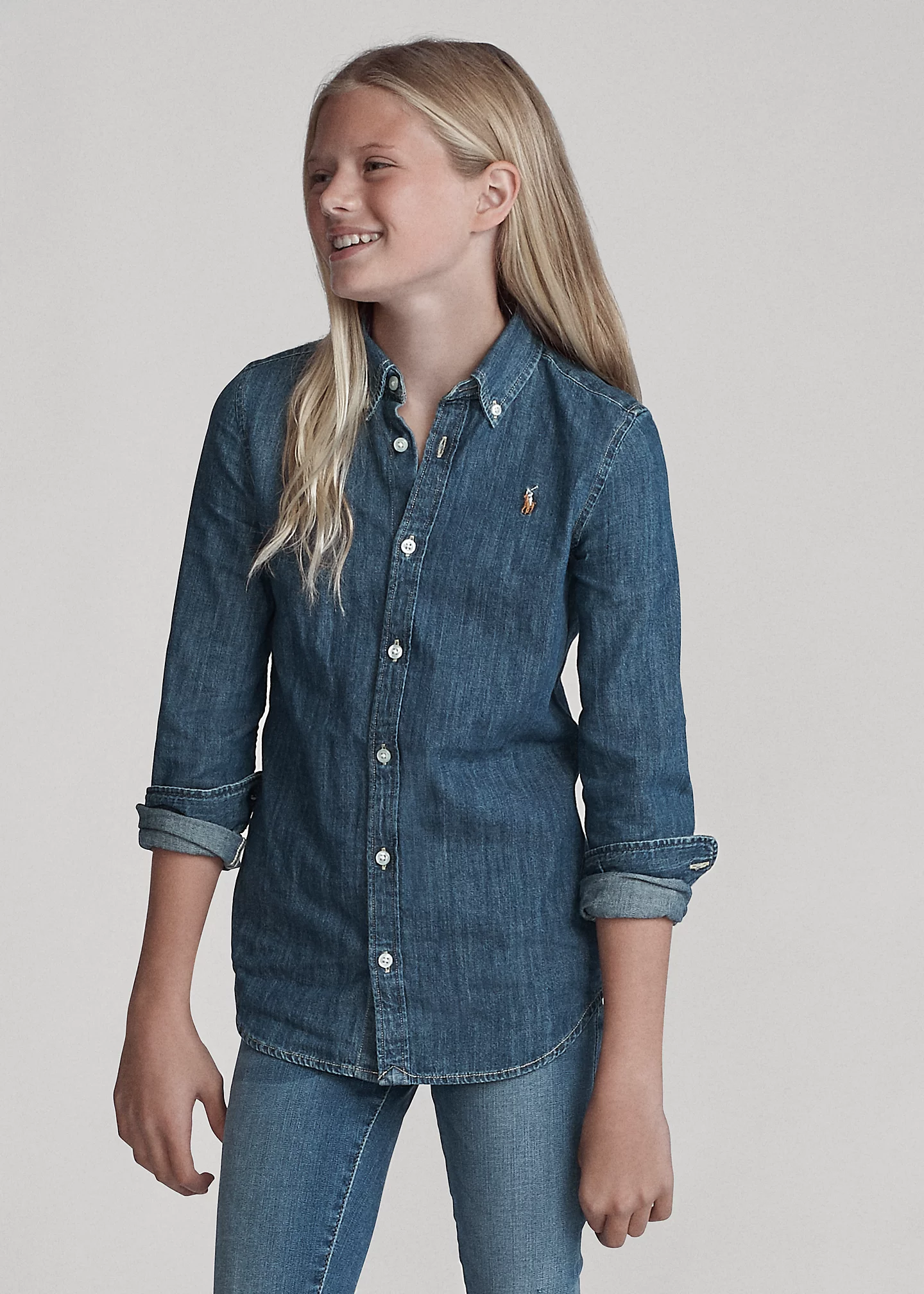 Cotton Denim Shirt