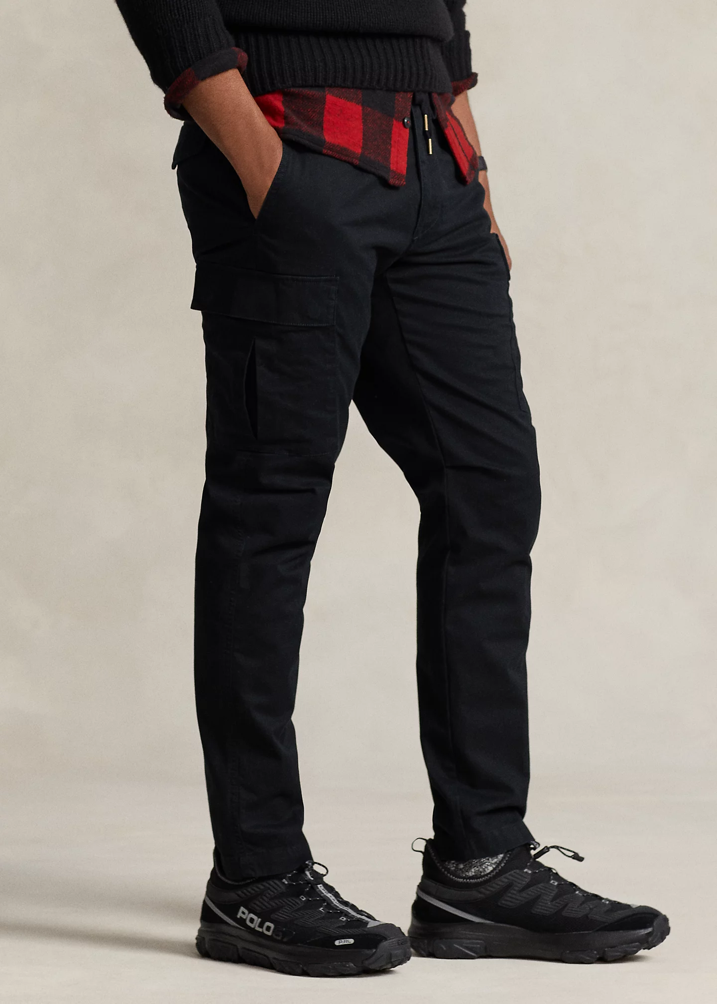 Stretch Slim Fit Twill Cargo Pant