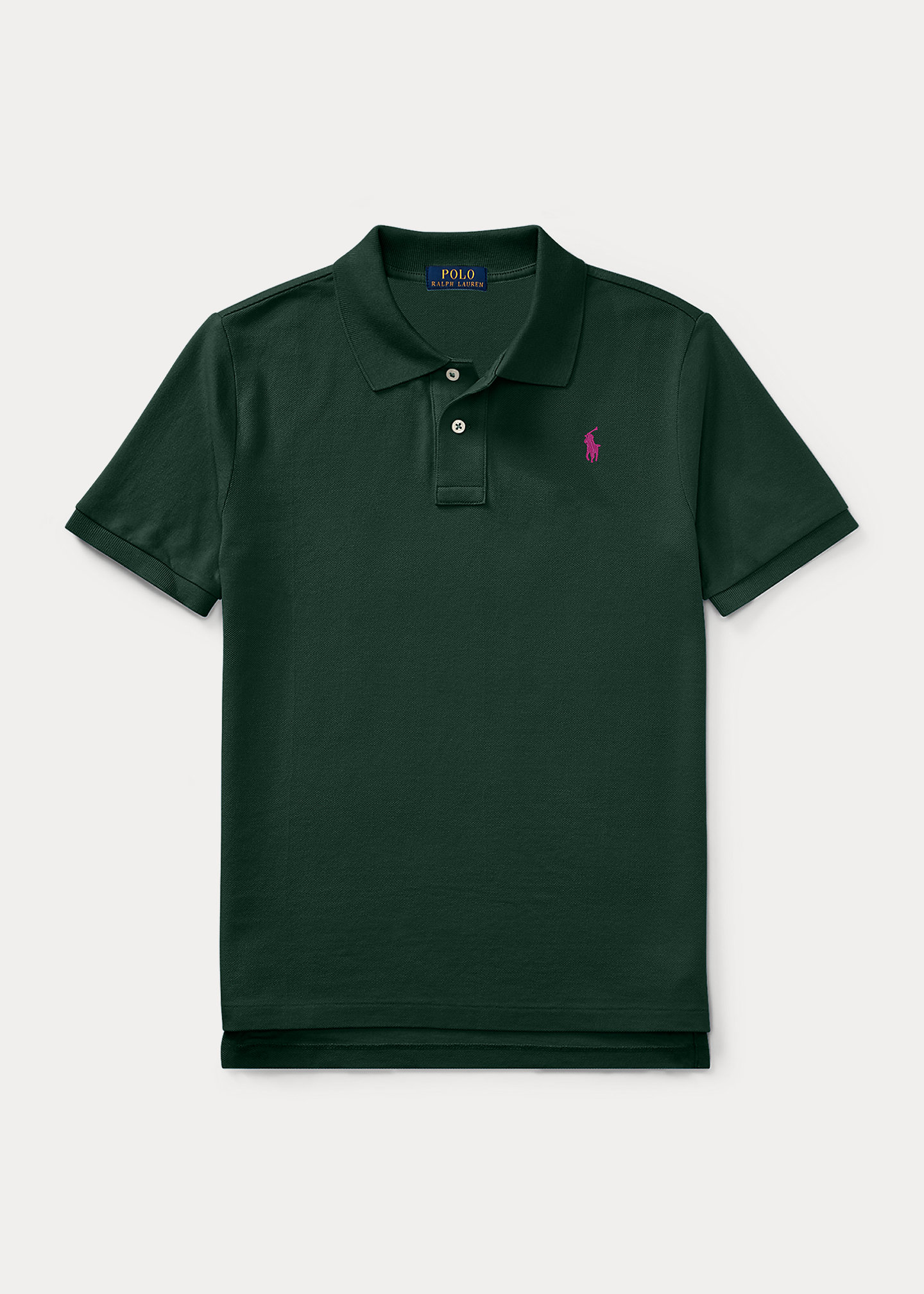 Cotton Mesh Polo Shirt