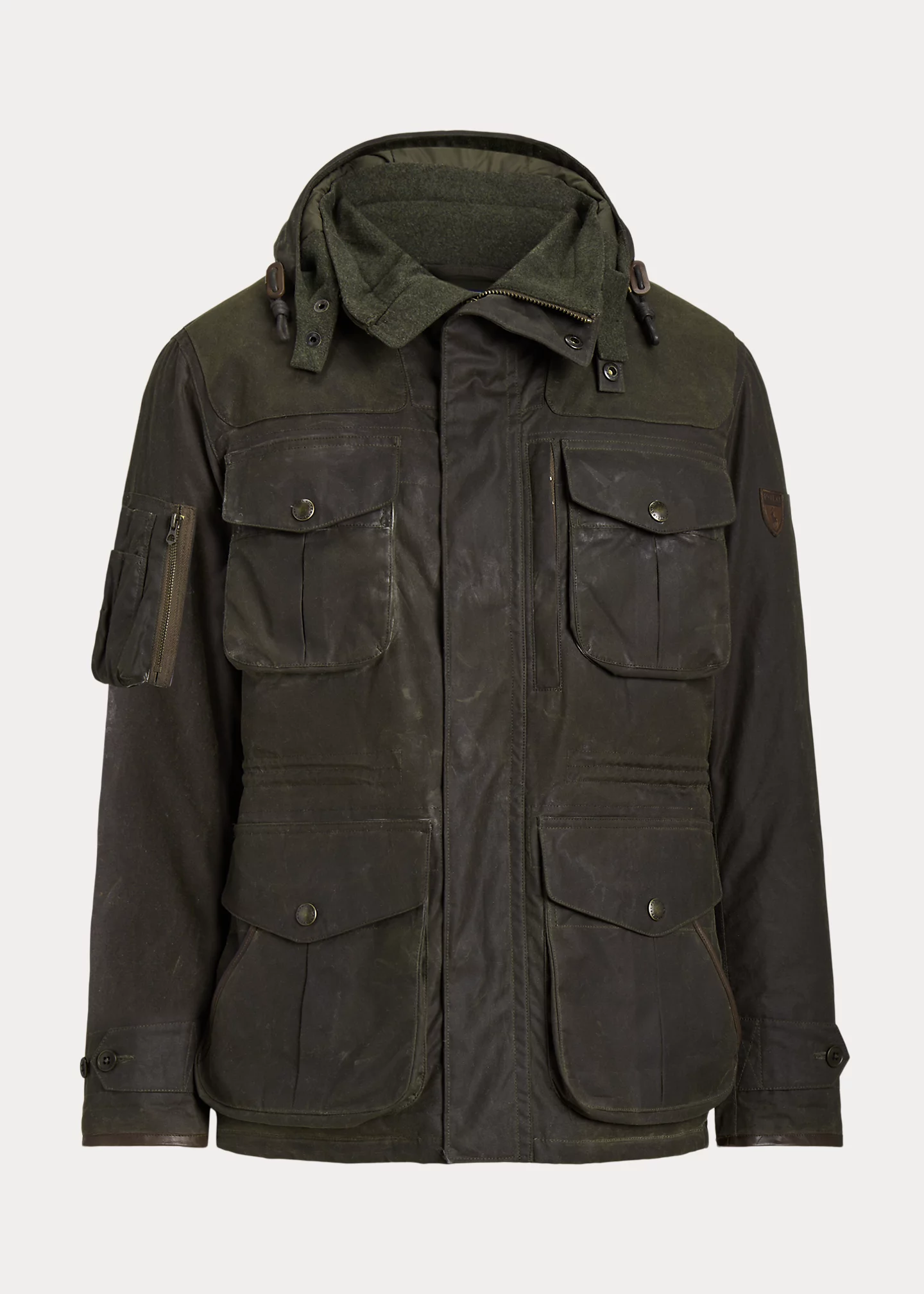 Oilcloth Down Jacket