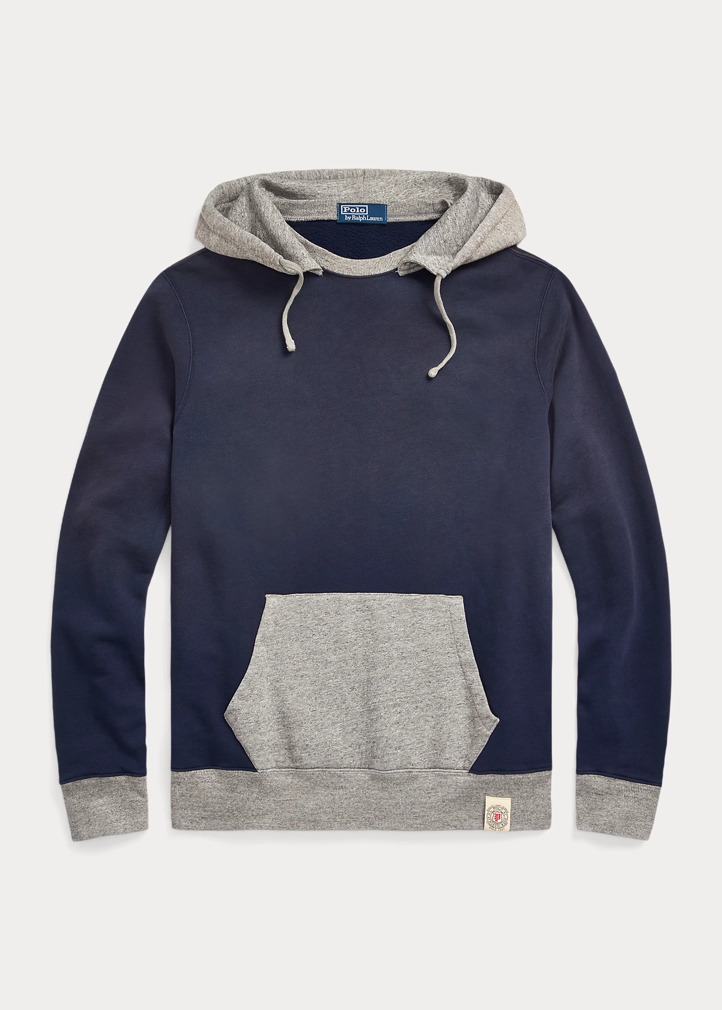 Two-Tone Fleece Hoodie