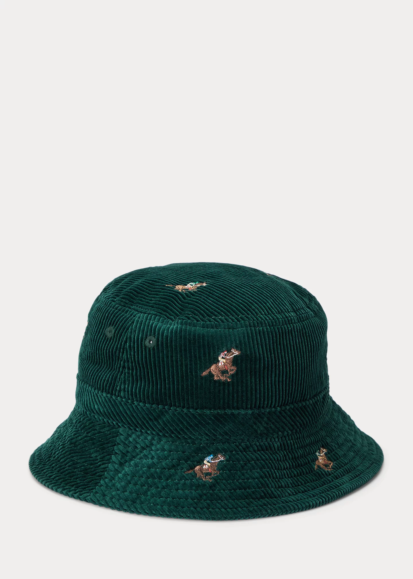 Equestrian Corduroy Bucket Hat