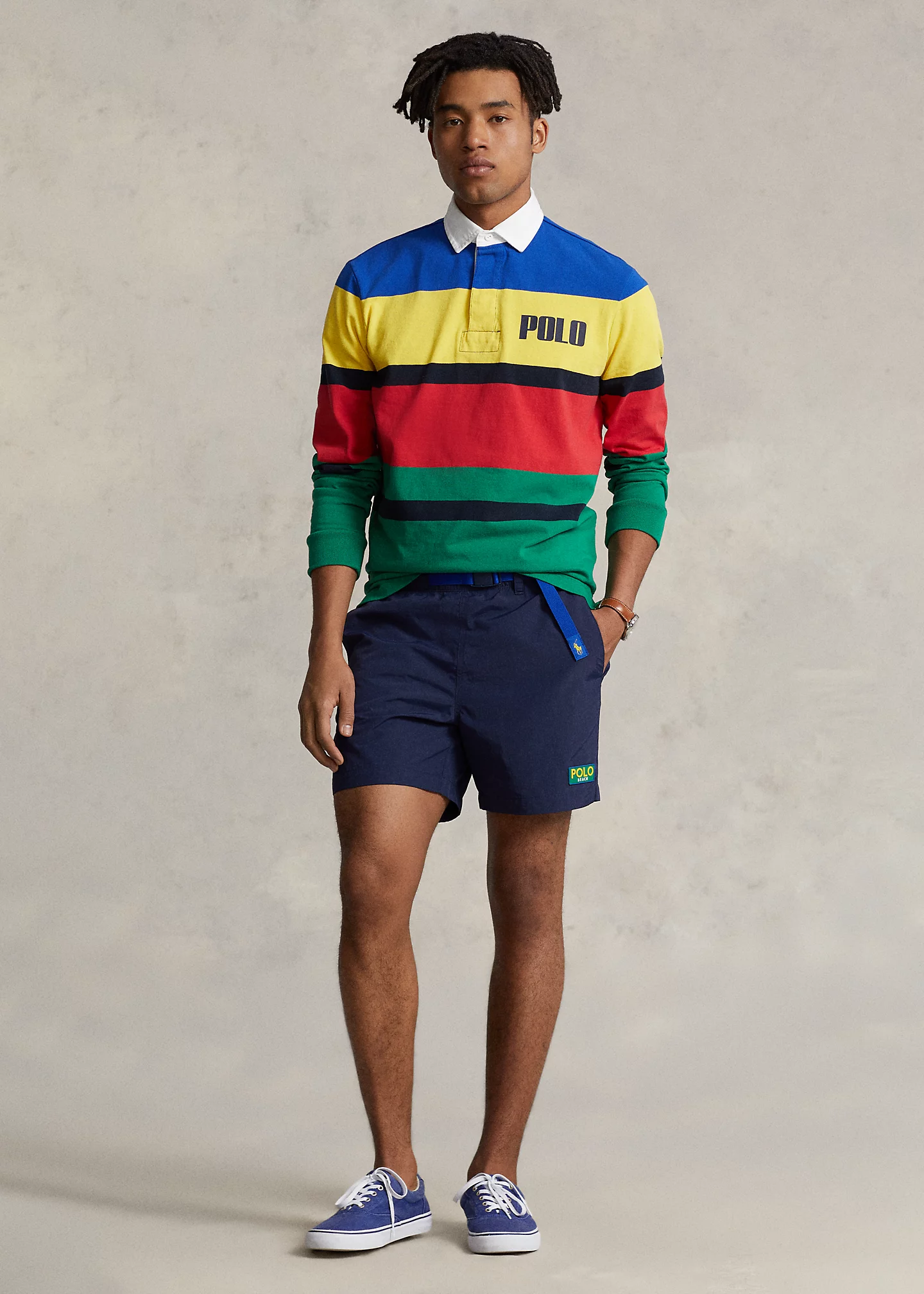 6-Inch Water-Resistant Polo Beach Short