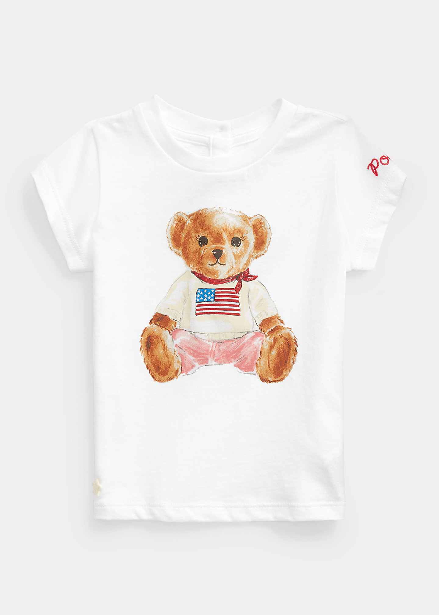 Polo Bear Cotton Jersey Tee